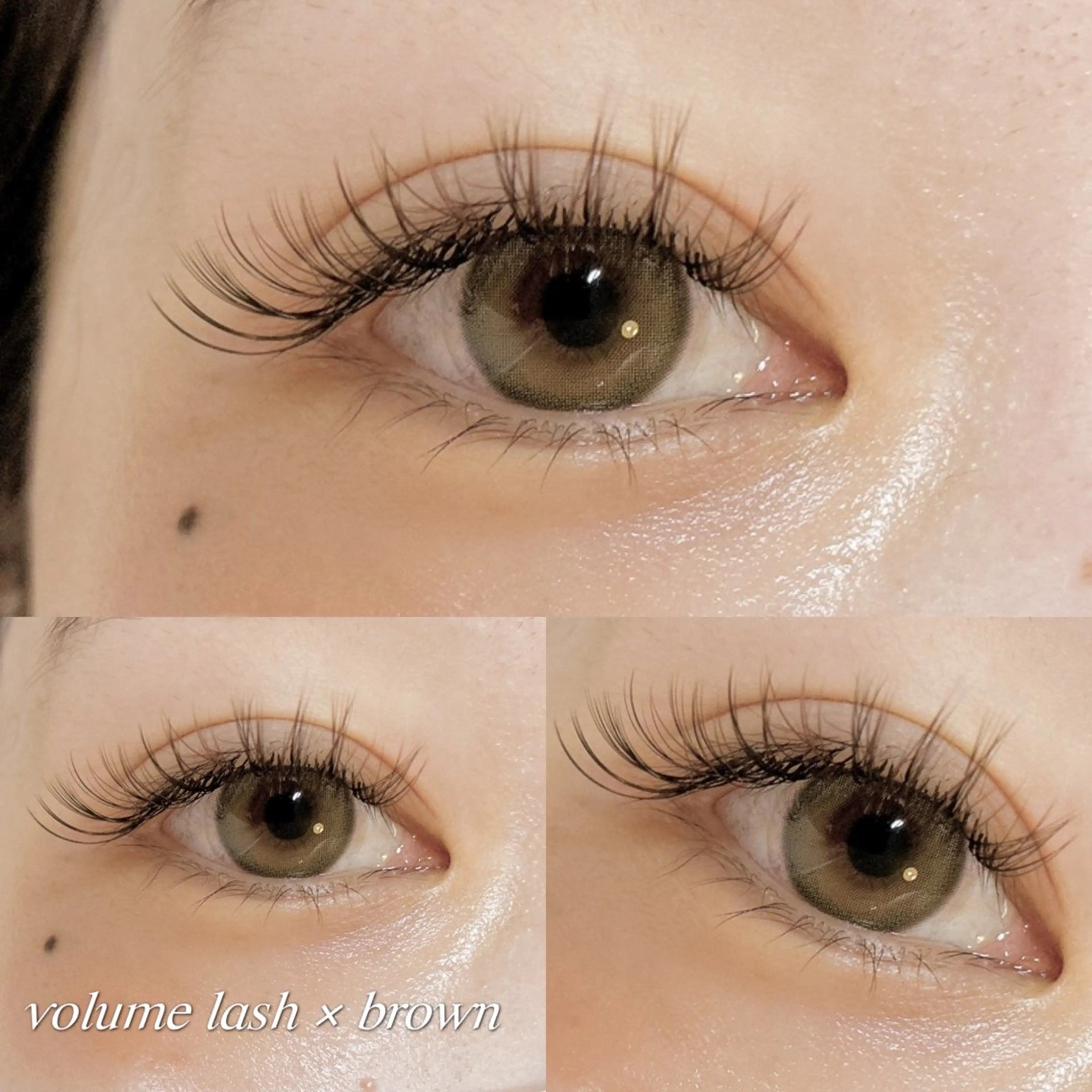 マツエク・マツパ カラーマツエク ボリュームラッシュ まつげとまゆげ UON《うおん》のマツエク・マツパデザイン