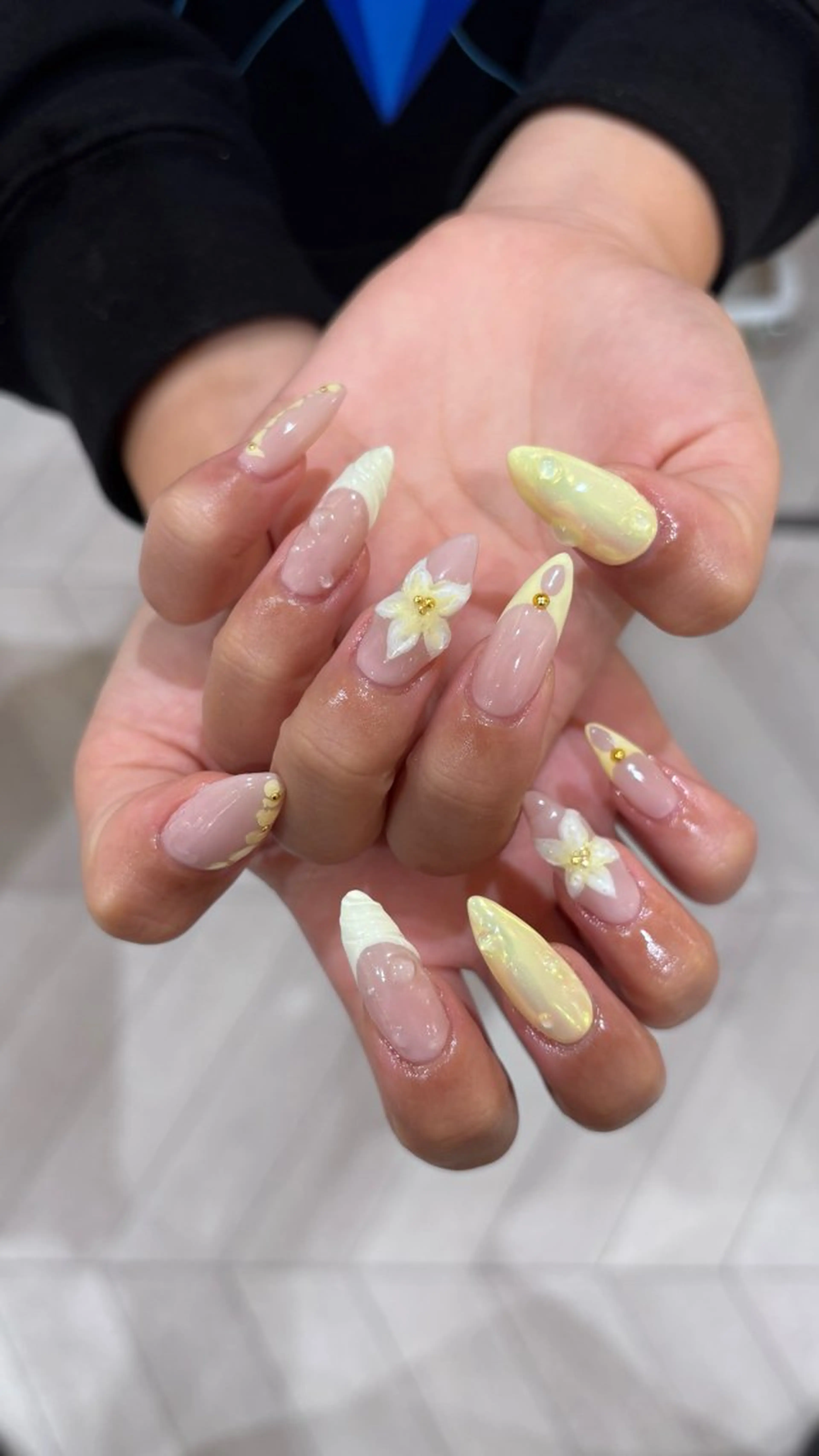 【U28】ネイルOFF➕長さだしアートネイル💅★*の写真