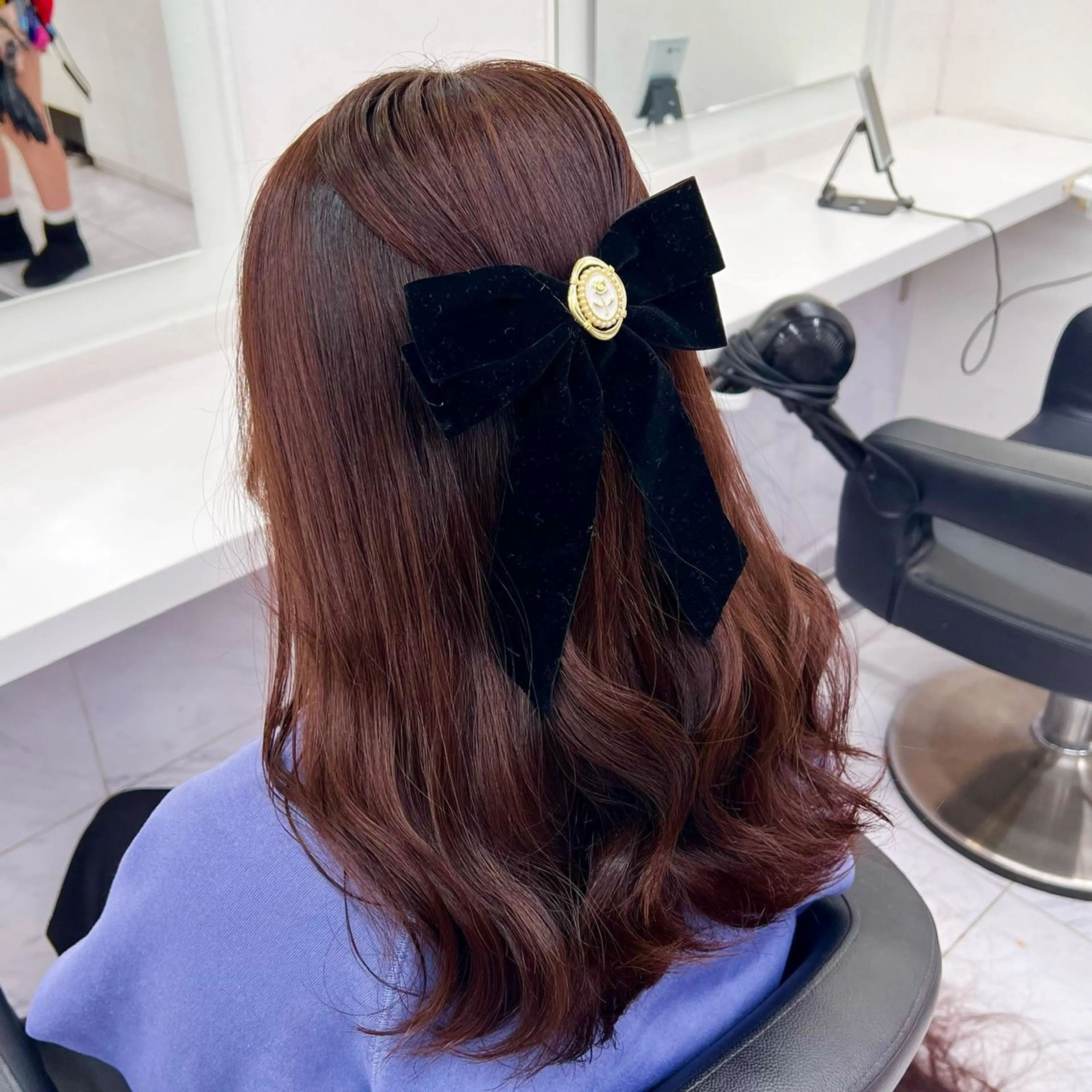 セミロング カラー 💖札幌カラー 指名No.1💖玲奈のヘアスタイル