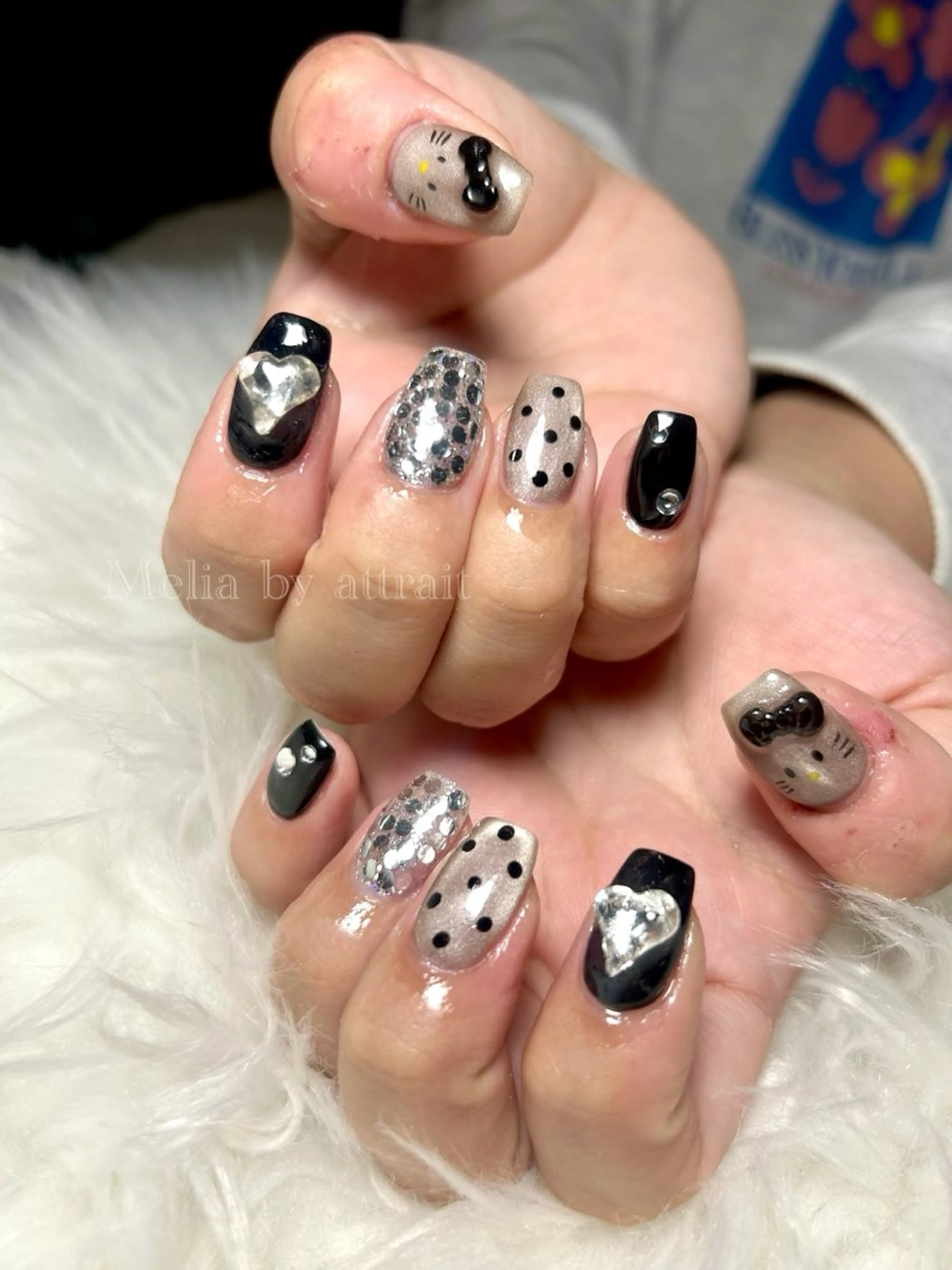 ネイル 持ち込み Melia by attrait🌿杏のネイルデザイン