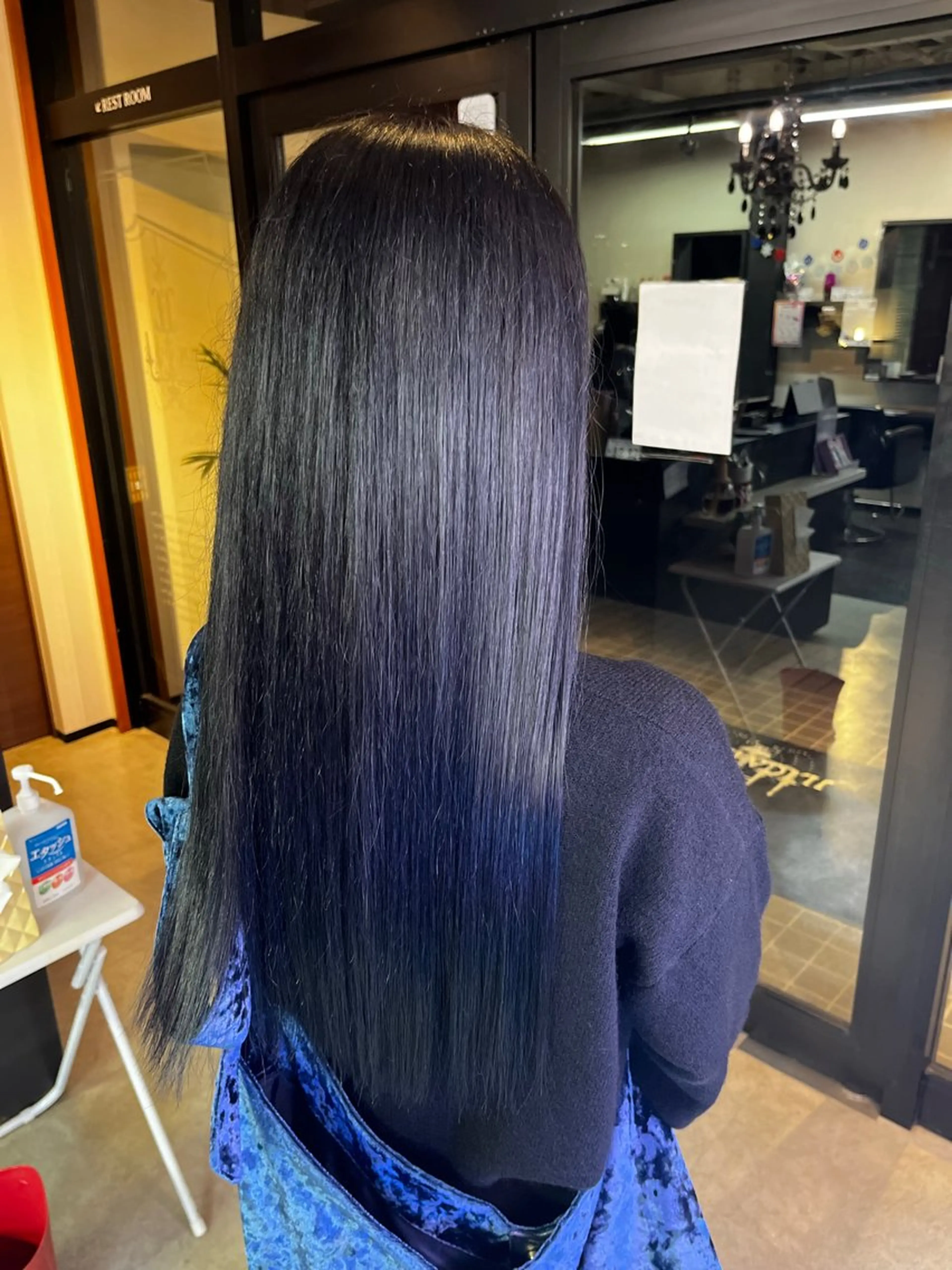 ロング 下河 美友のヘアスタイル