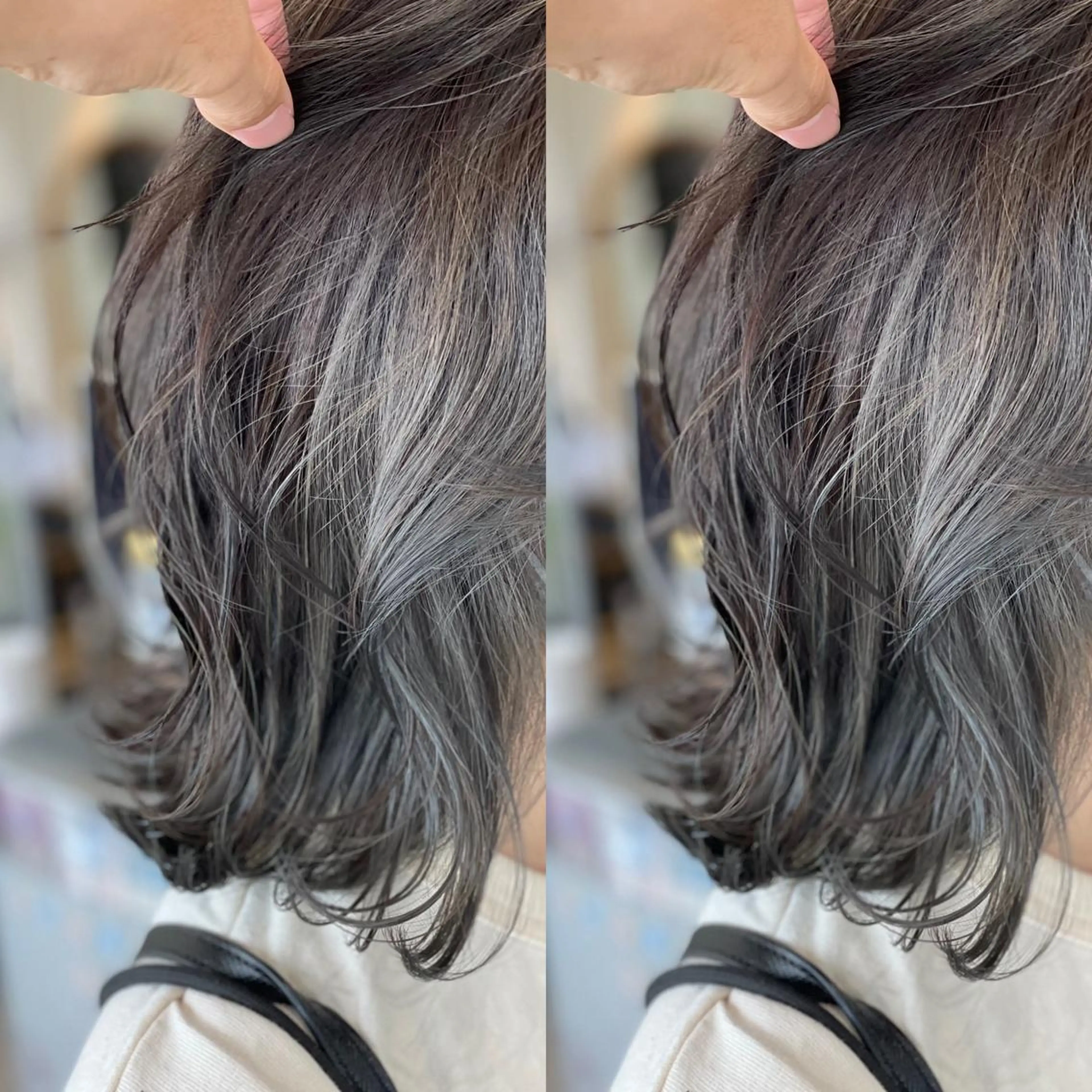 ミディアム カラー Snaly カラー特化ページのヘアスタイル