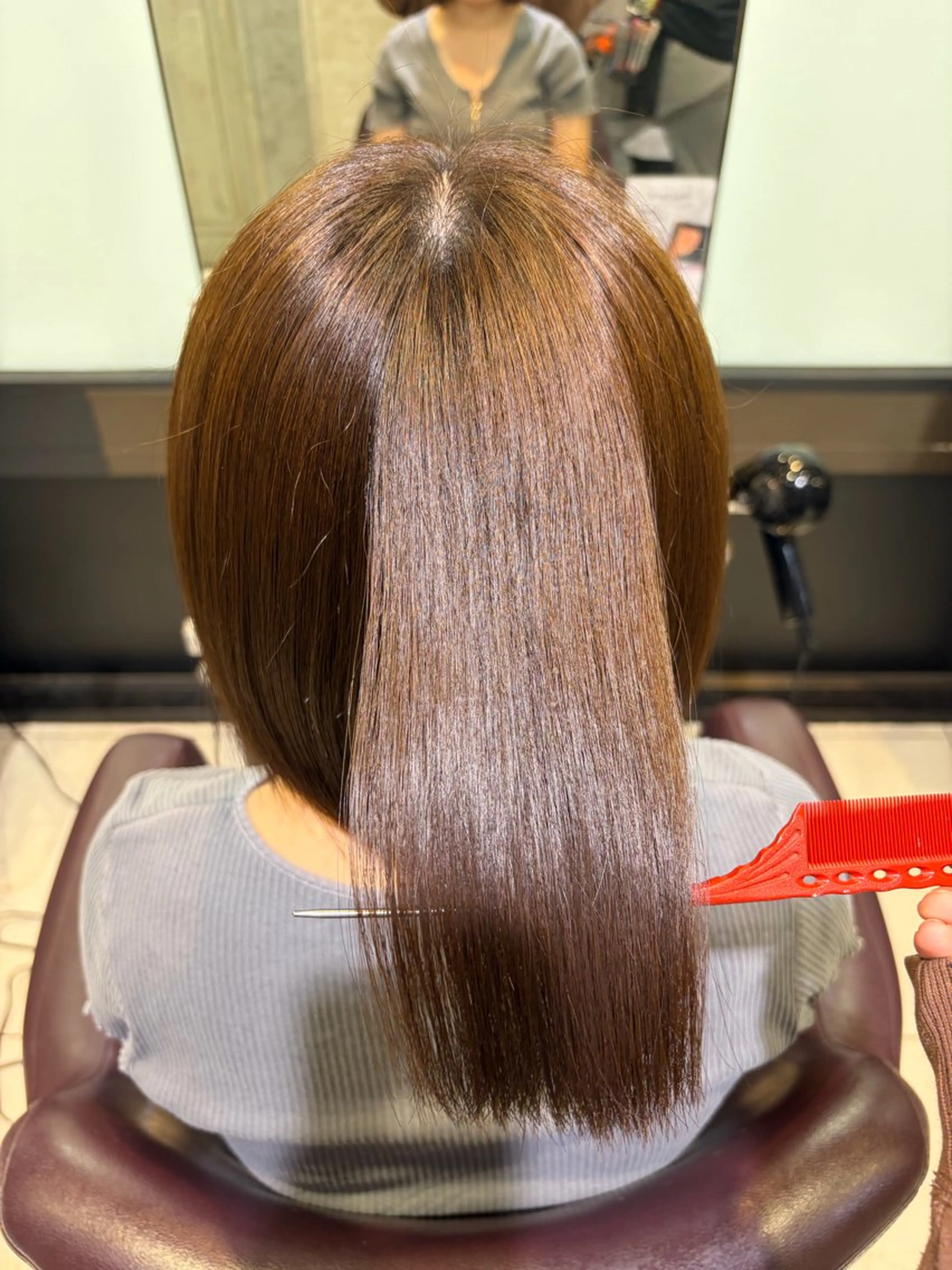 ロング カラー カット ヘアカラー 🫧暖色艶カラ ー❤️🫧Kyaraのヘアスタイル