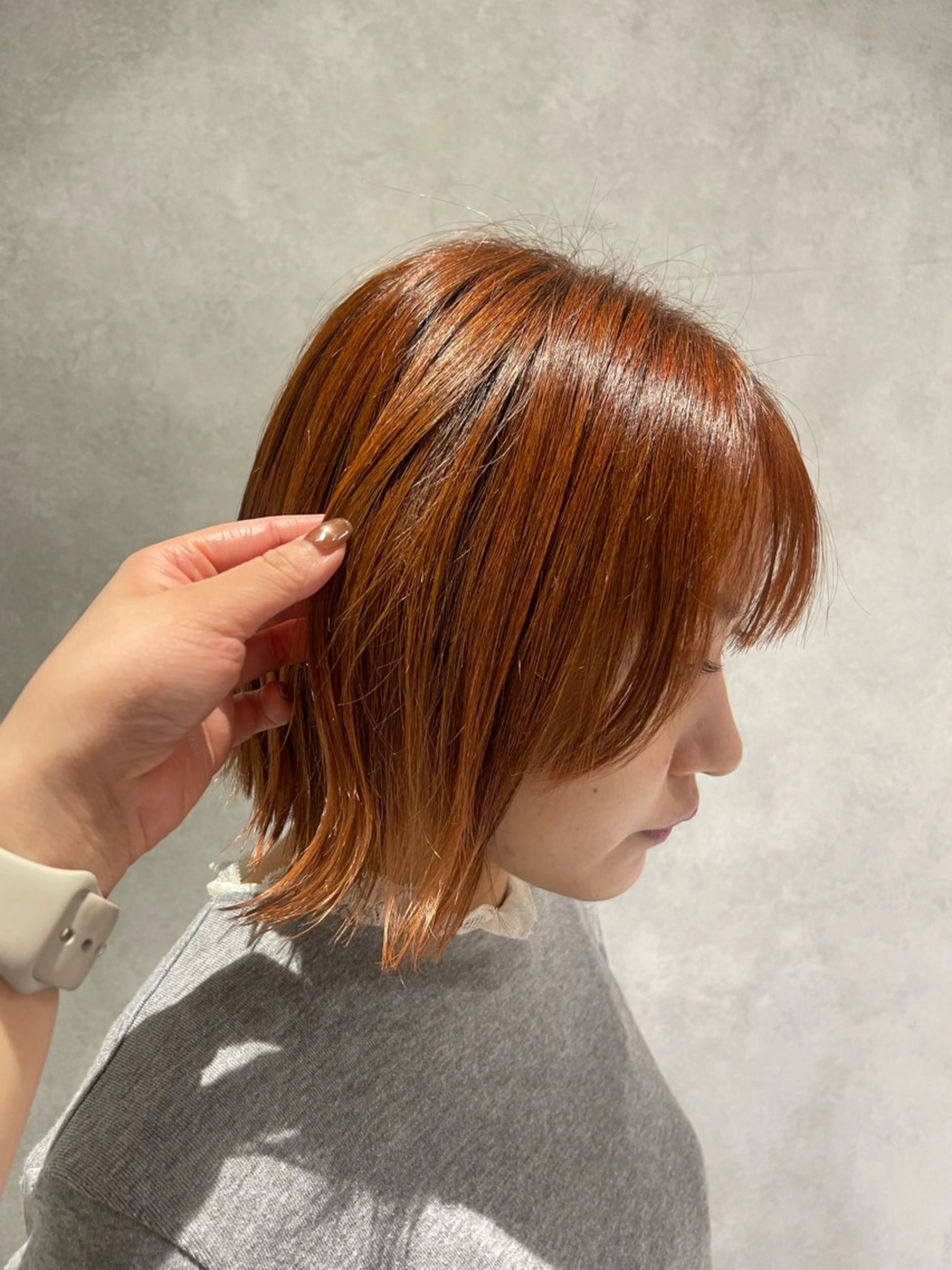 ショート カラー カット ヘアカラー karin/ ボブ♡レイヤー♡のヘアスタイル