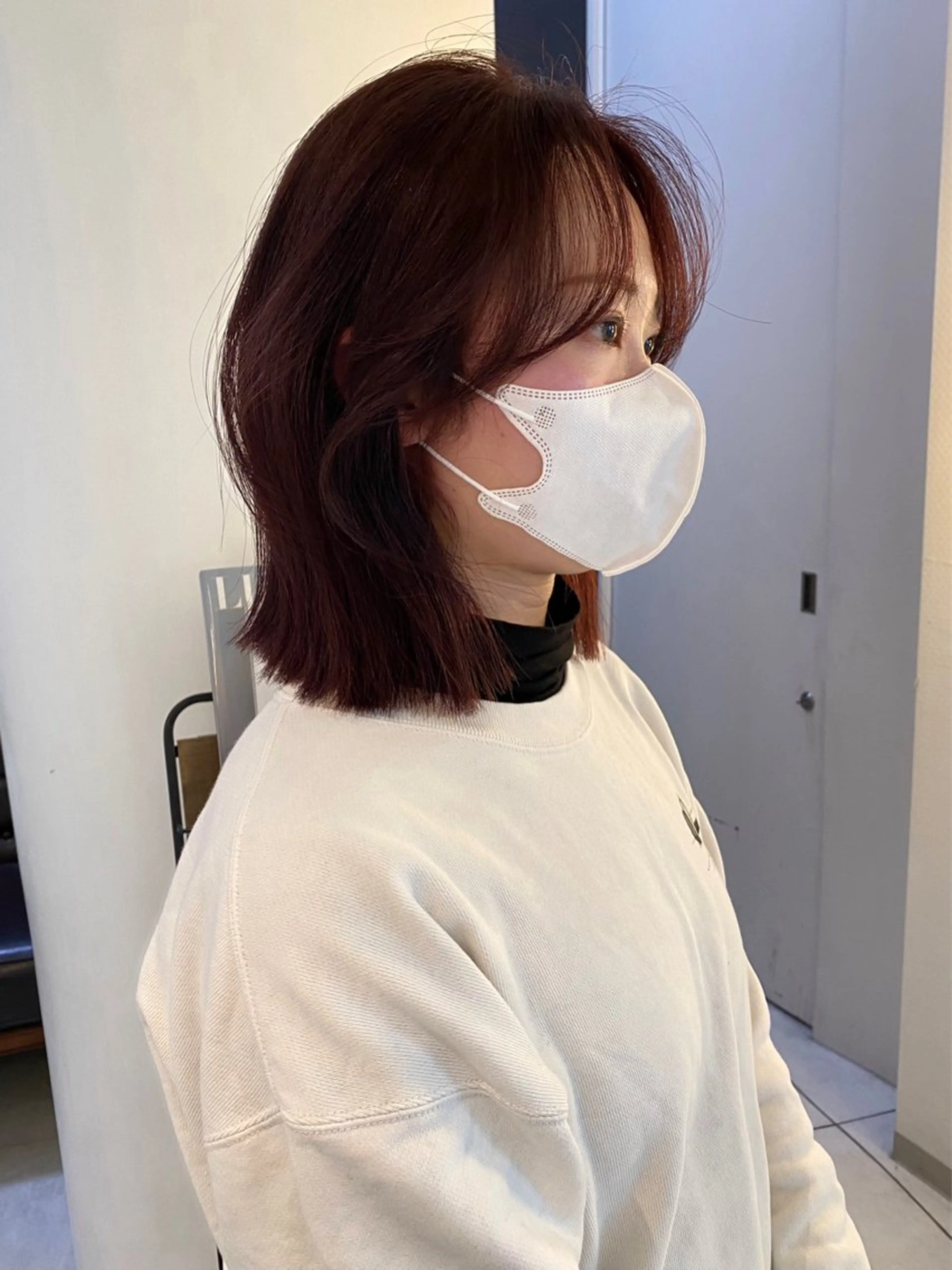 ショート カラー ブリーチ ブリーチなしカラー カット ヘアカラー トリートメント mai / linoah˚✧のヘアスタイル