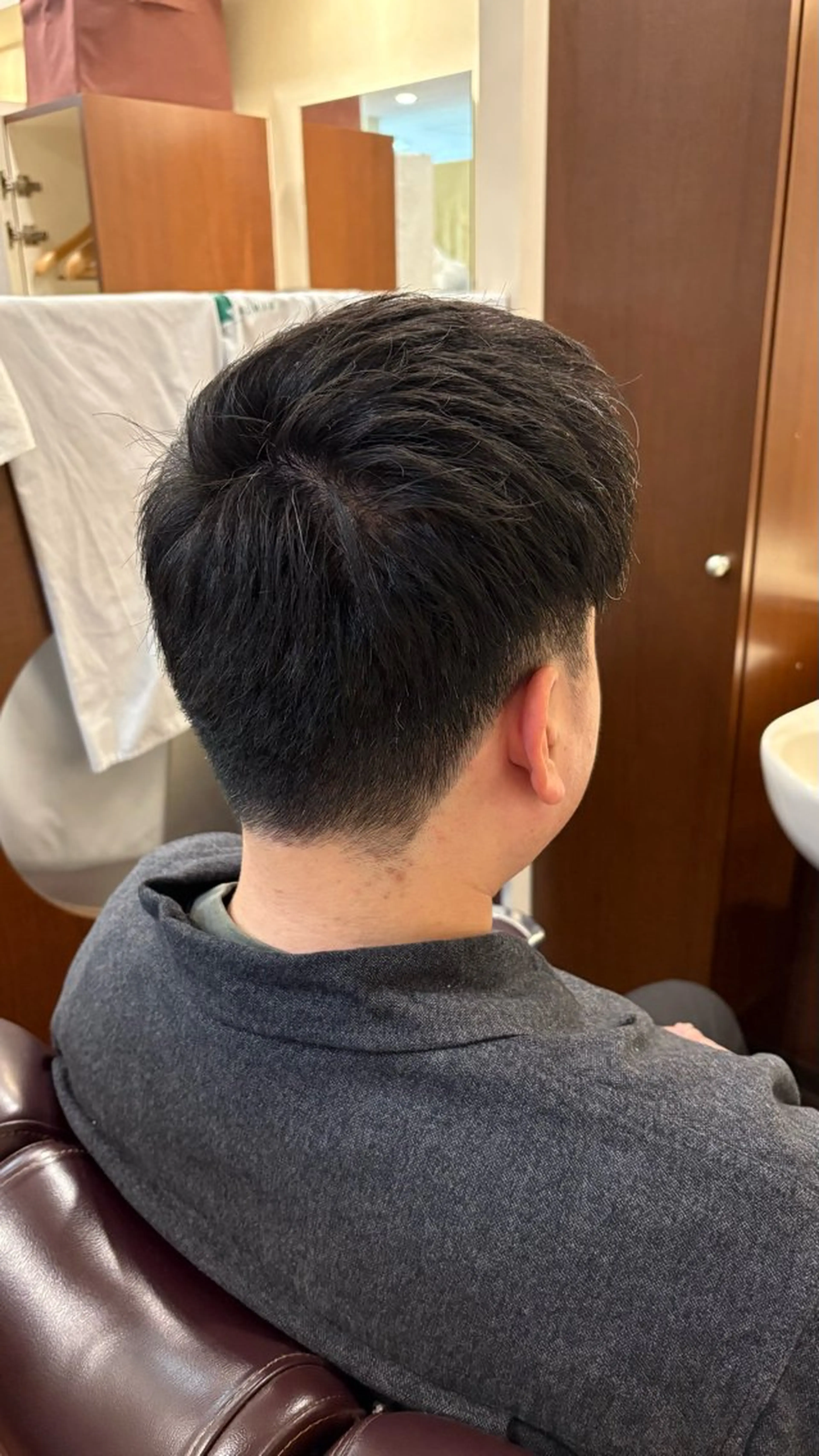 メンズ コンダ フウマのヘアスタイル
