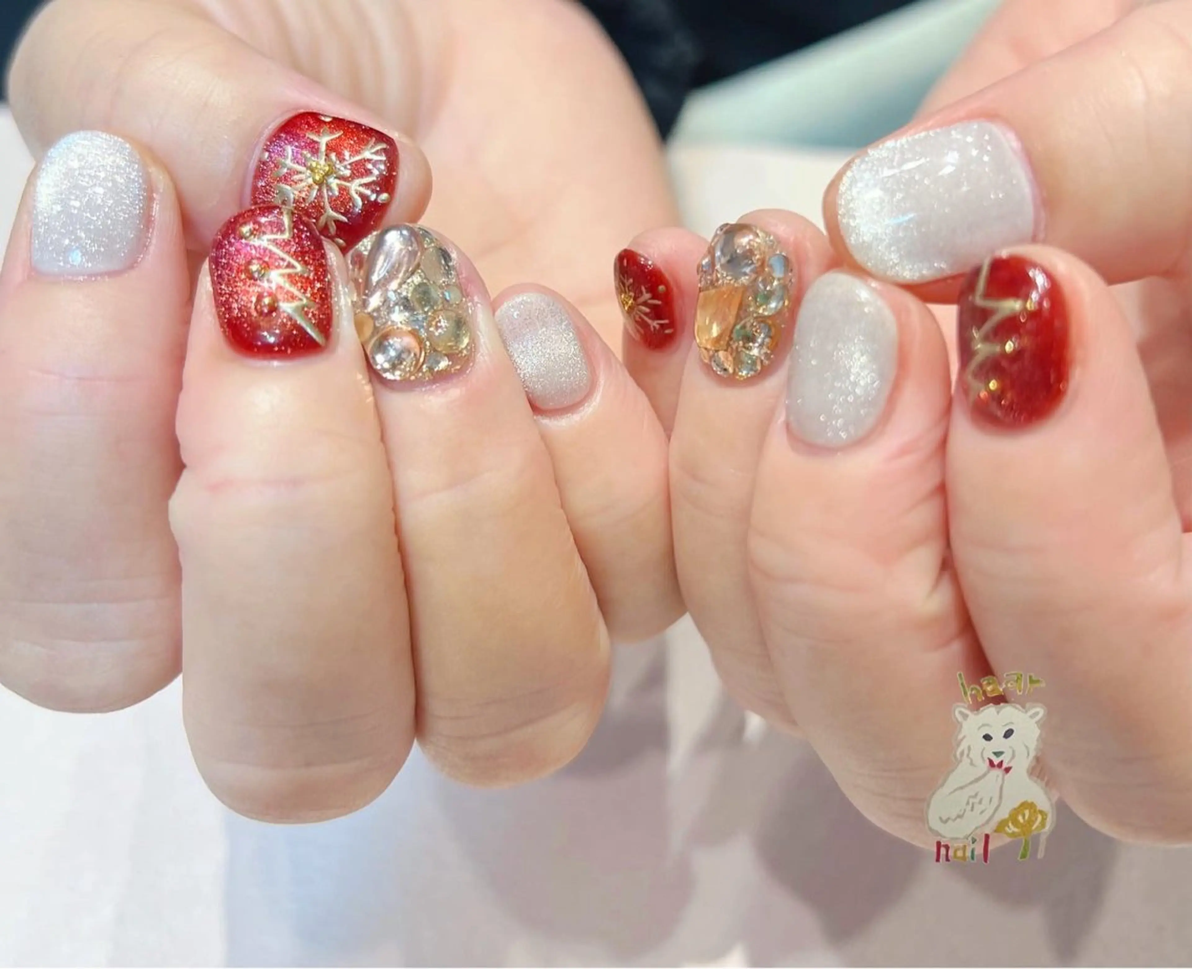 ネイル ハンドネイル 深田 加代のネイルデザイン