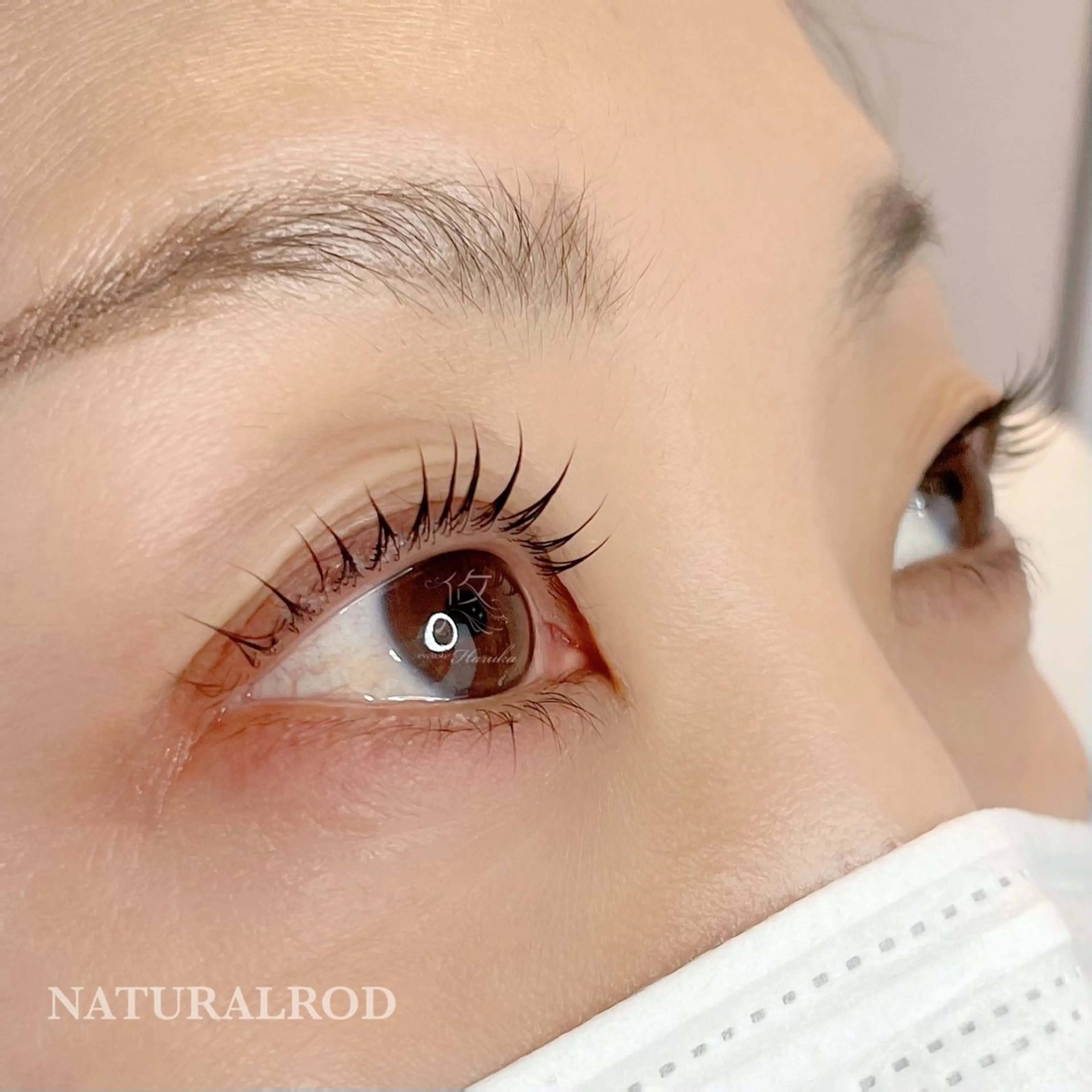 マツエク・マツパ ナチュラル 一重×まつ毛パーマ 悠~Haruka~所属・悠 Harukaのマツエク・マツパデザイン