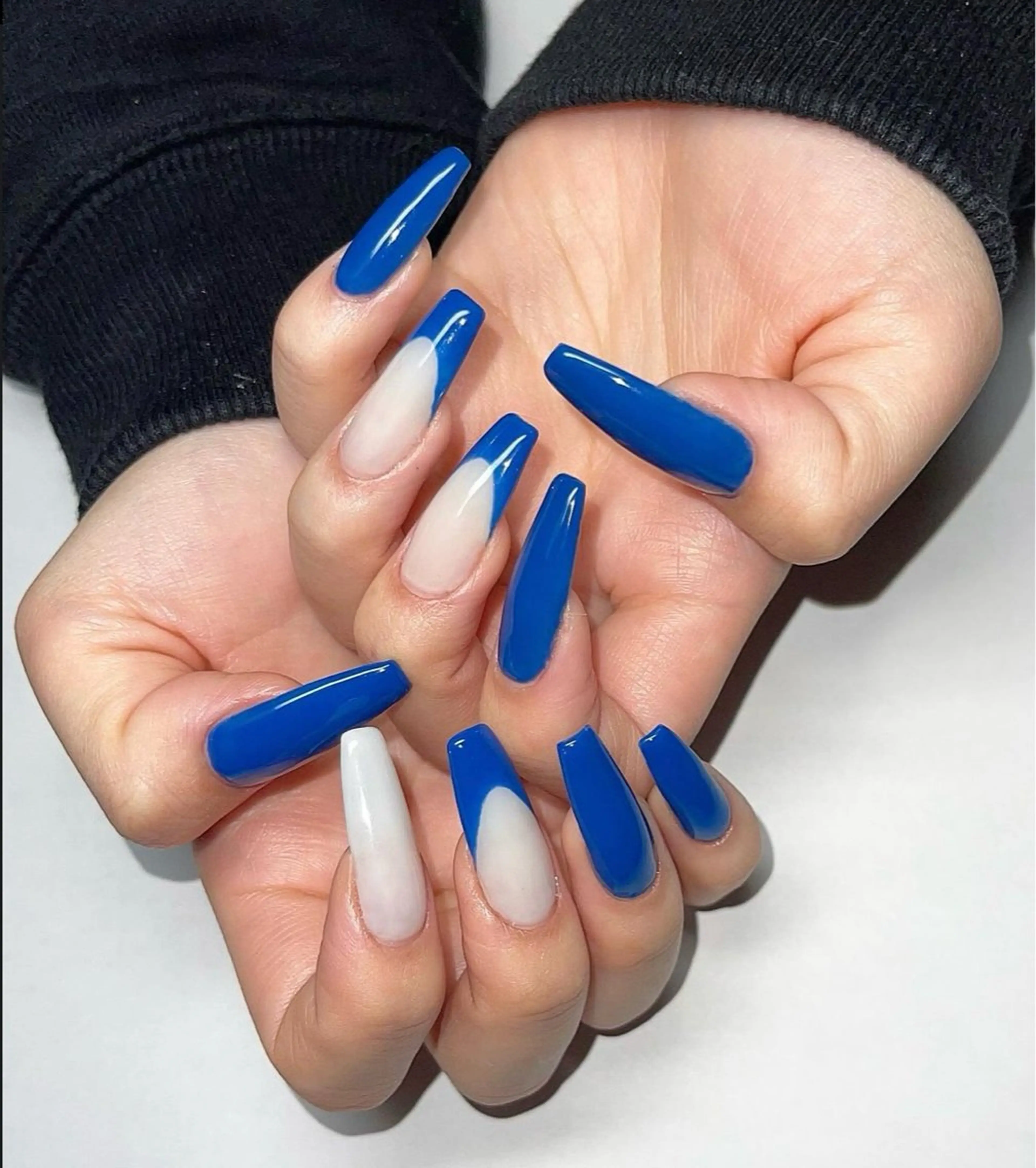 ネイル フレンチネイル ぷっくりネイル ハンドネイル CLAIR nailりりのネイルデザイン