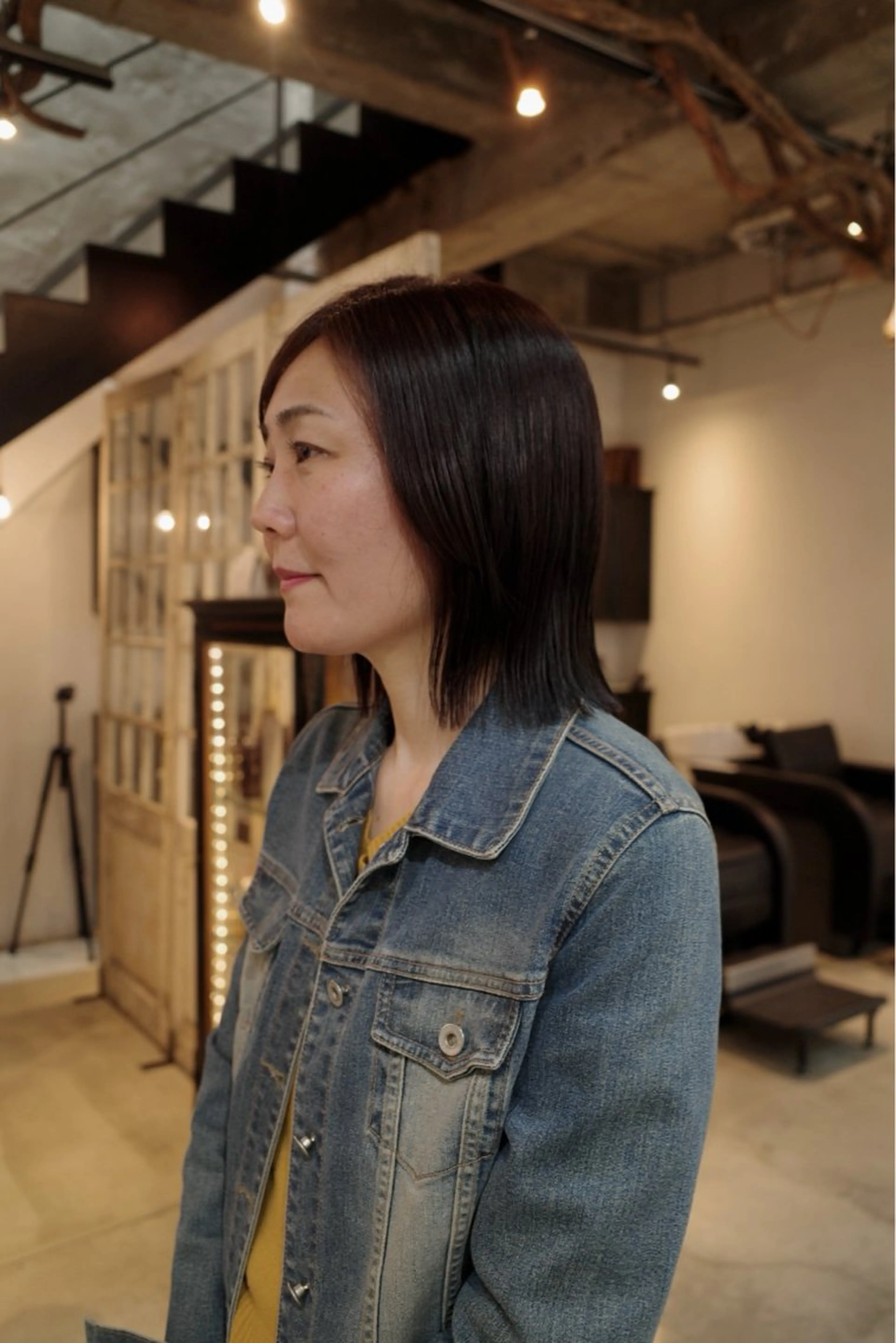 ミディアム 大洞 ことのヘアスタイル