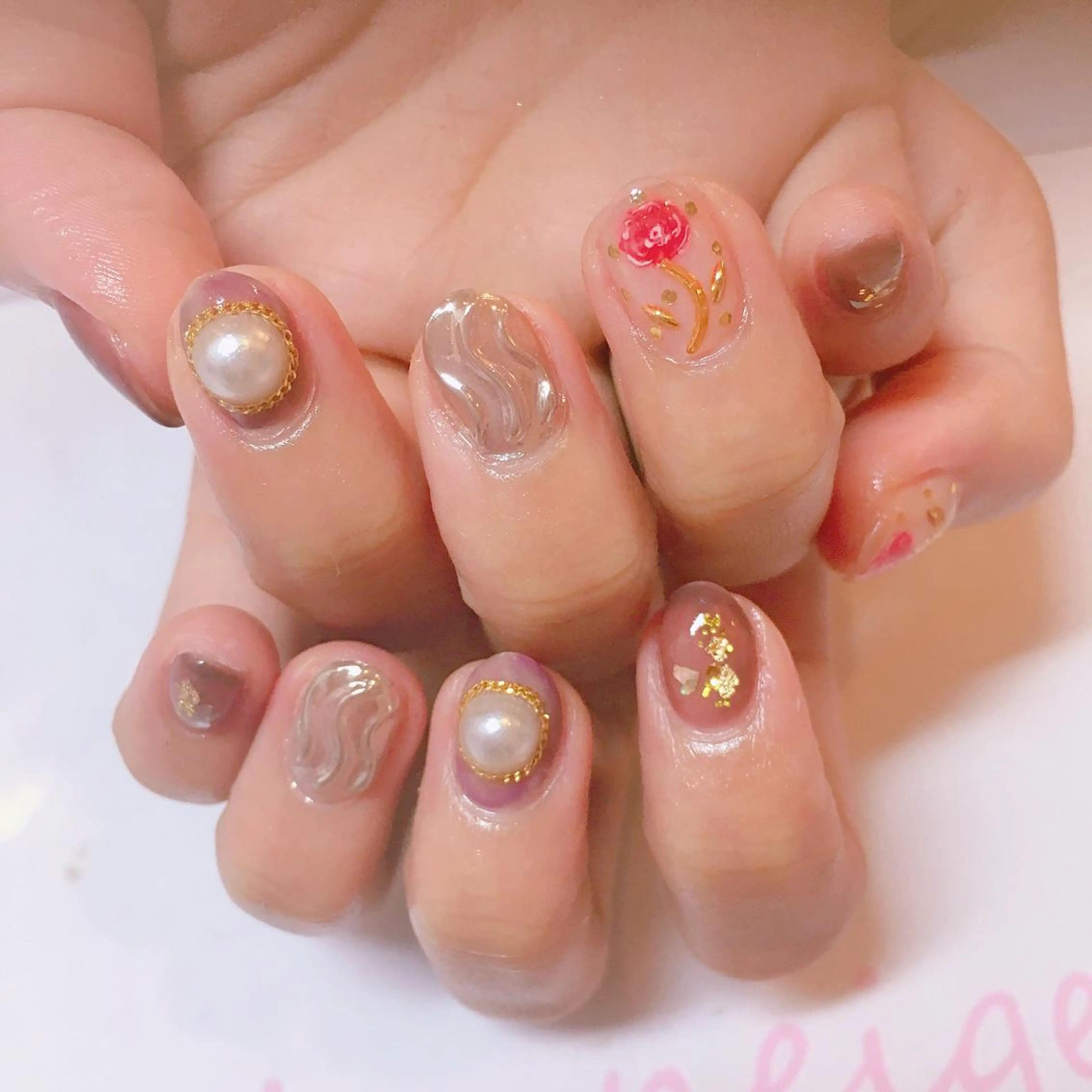 ネイル La neige* yuki 🐩🌙のネイルデザイン