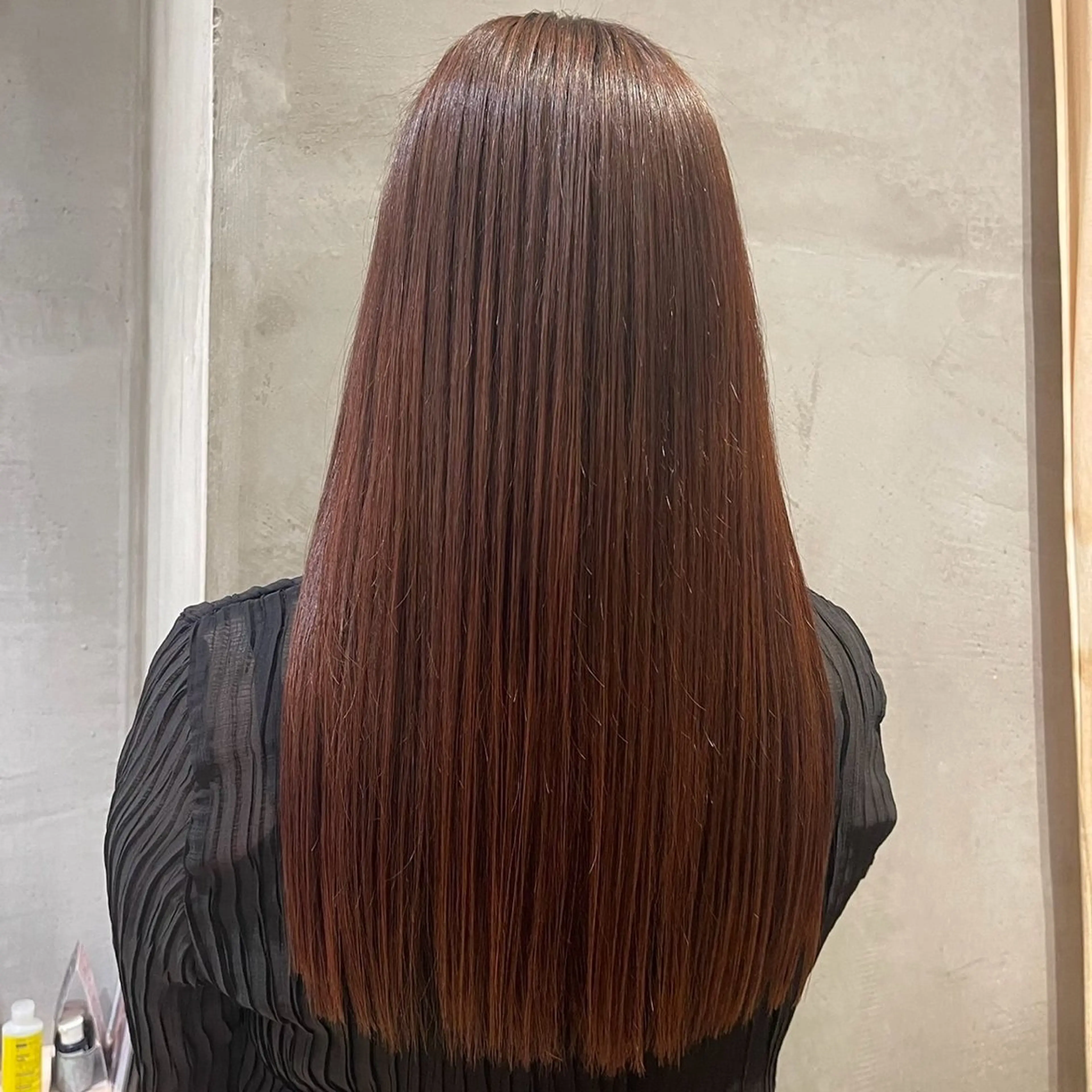 【✨自然な仕上がり✨ 】縮毛矯正＋Aujua1step treatment ¥12000の写真