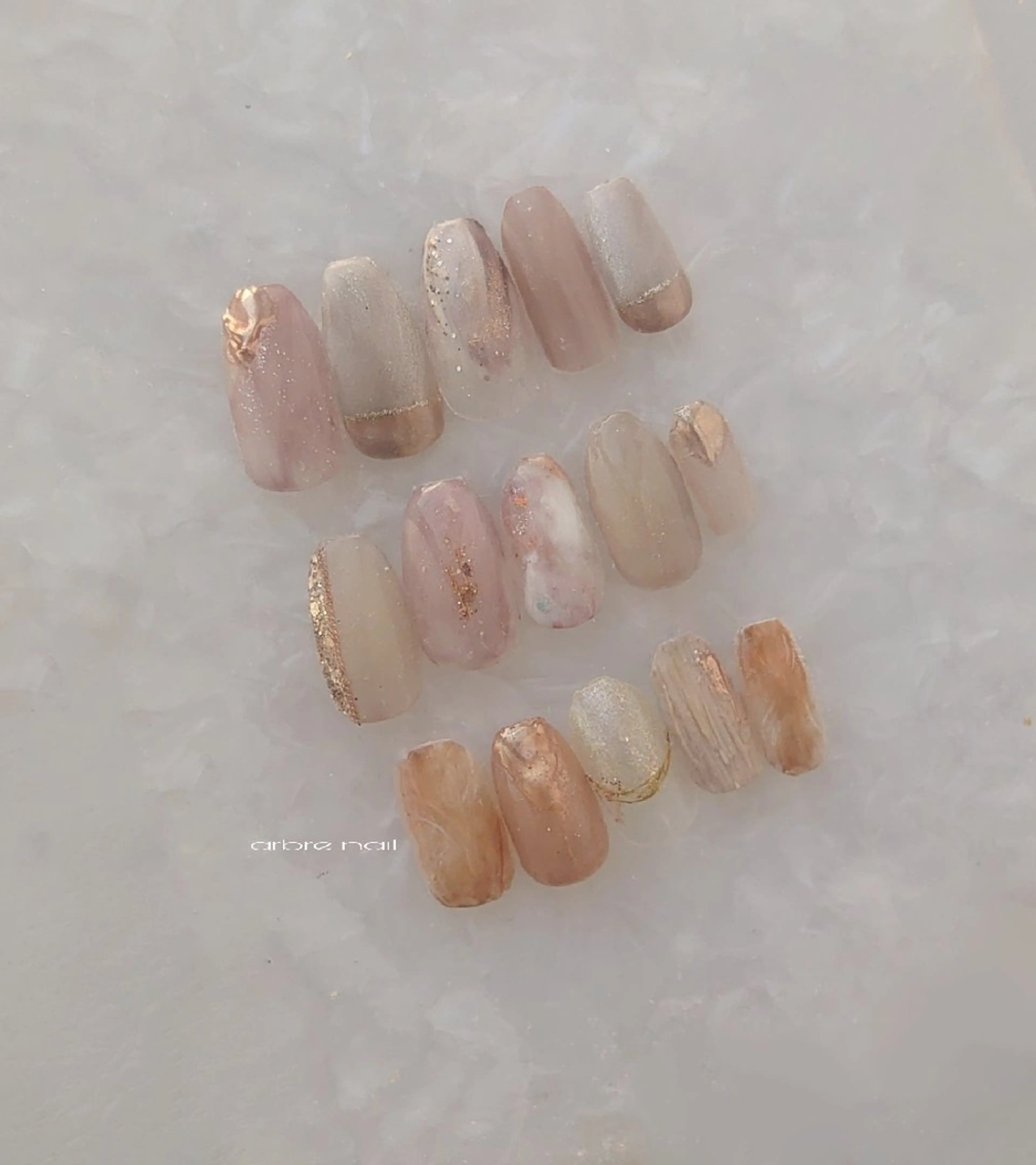 ネイル *arbre nail*.アーブルネイル所属・✯.。 arbre nail 。✯.のネイルデザイン