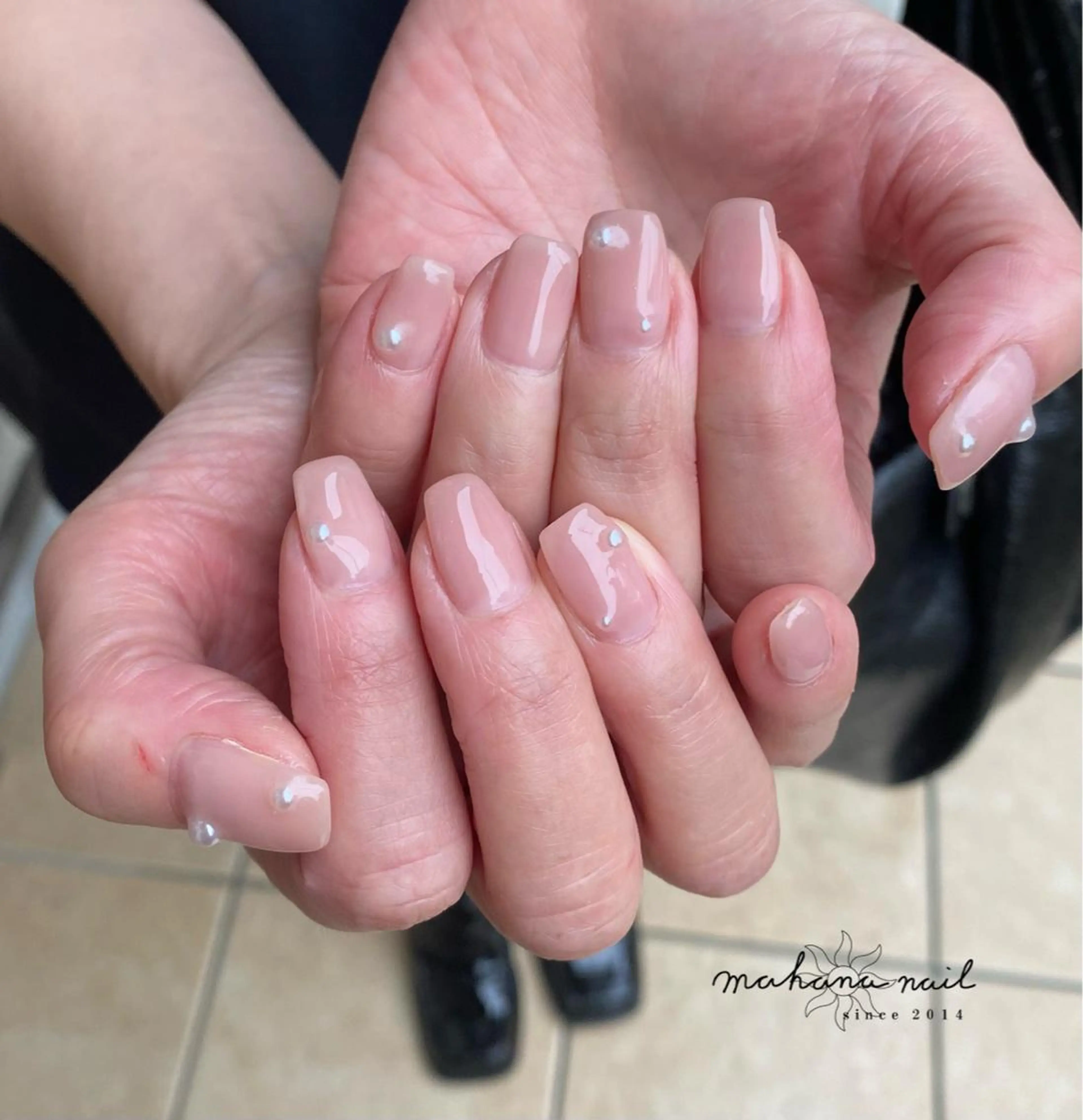 ネイル ワンカラーネイル mahana nailのネイルデザイン