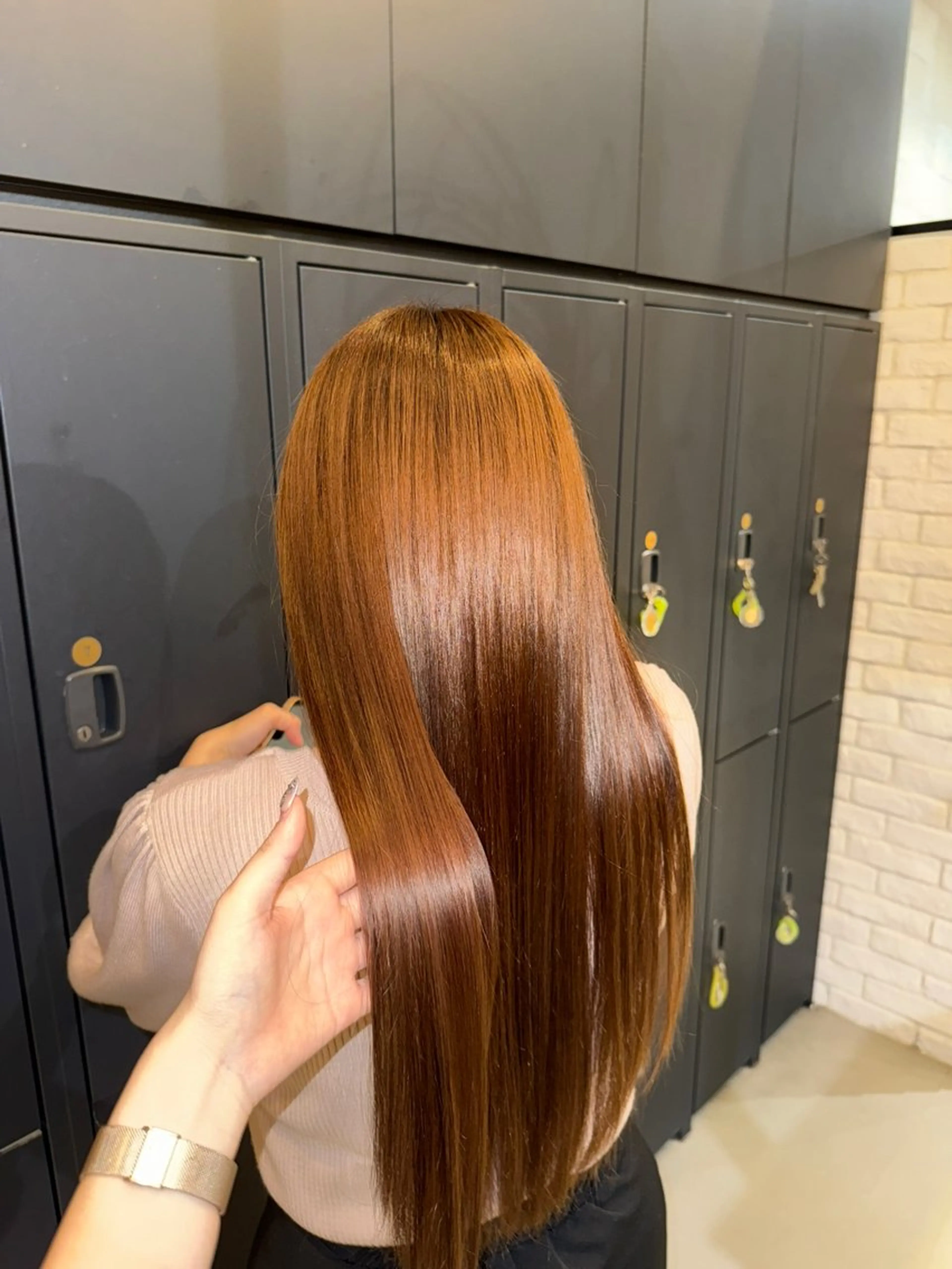 縮毛矯正 thec rioのヘアスタイル