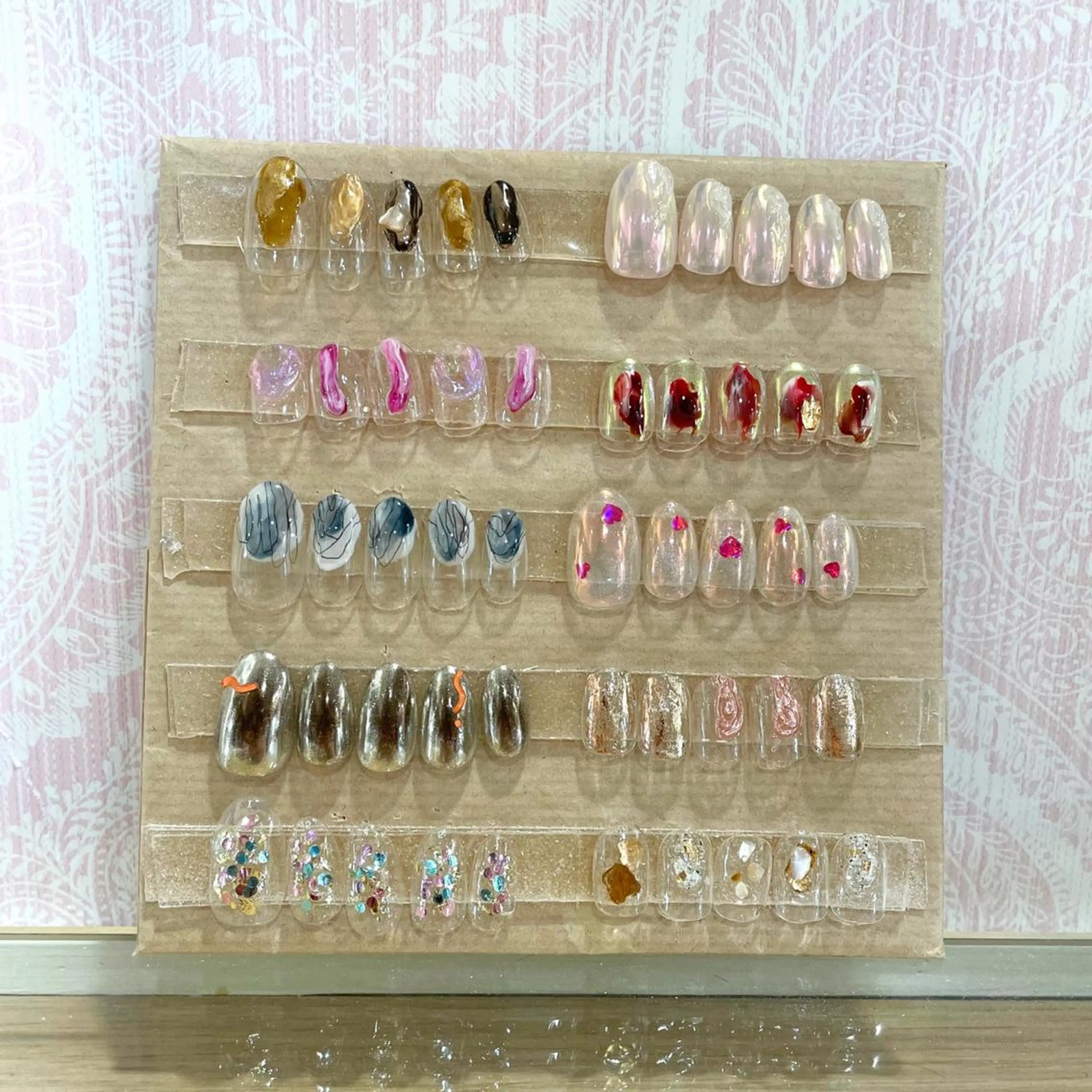 ネイル 新井 ひなののネイルデザイン