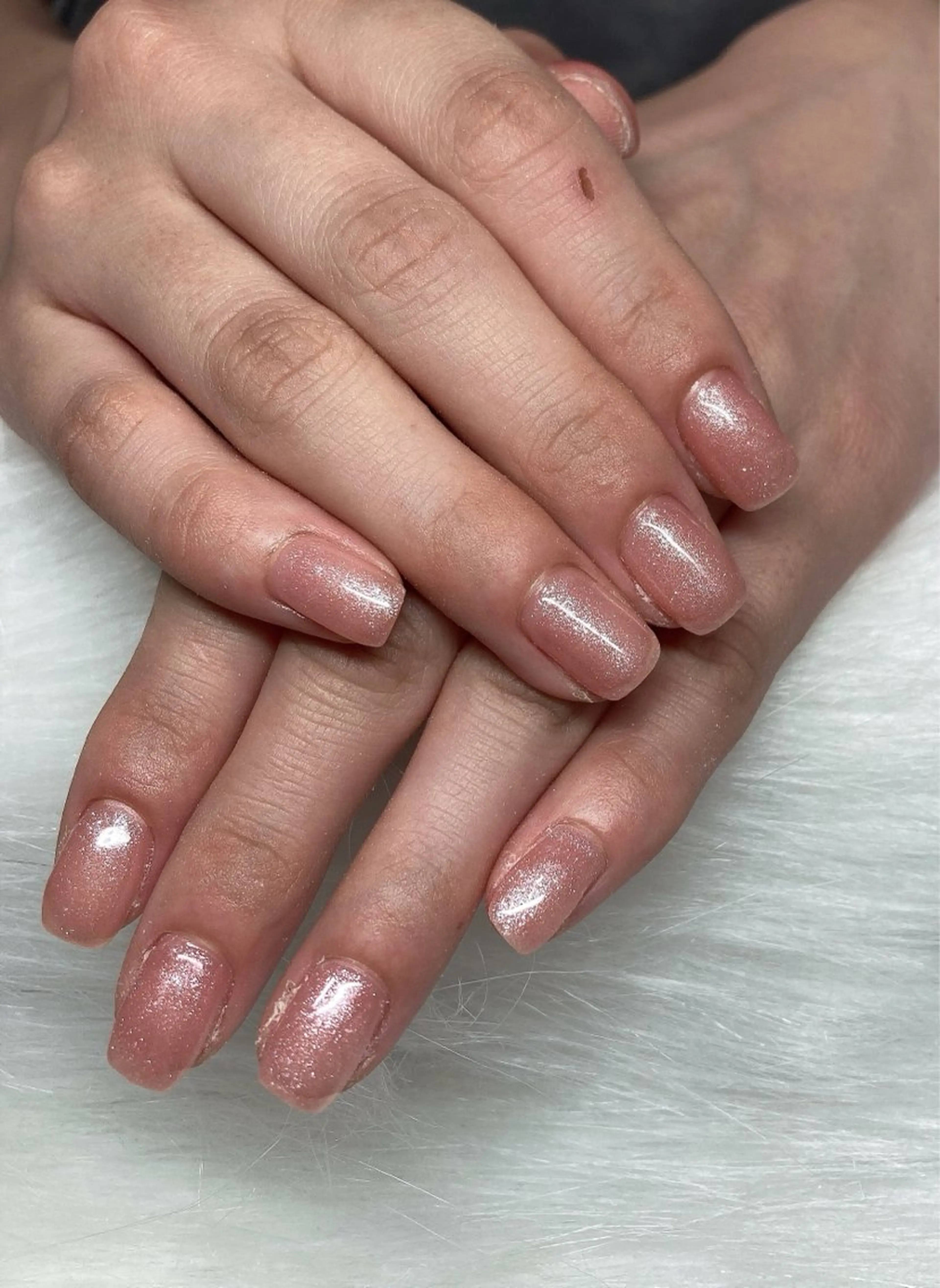 オフなし ワンカラージェルネイルの写真