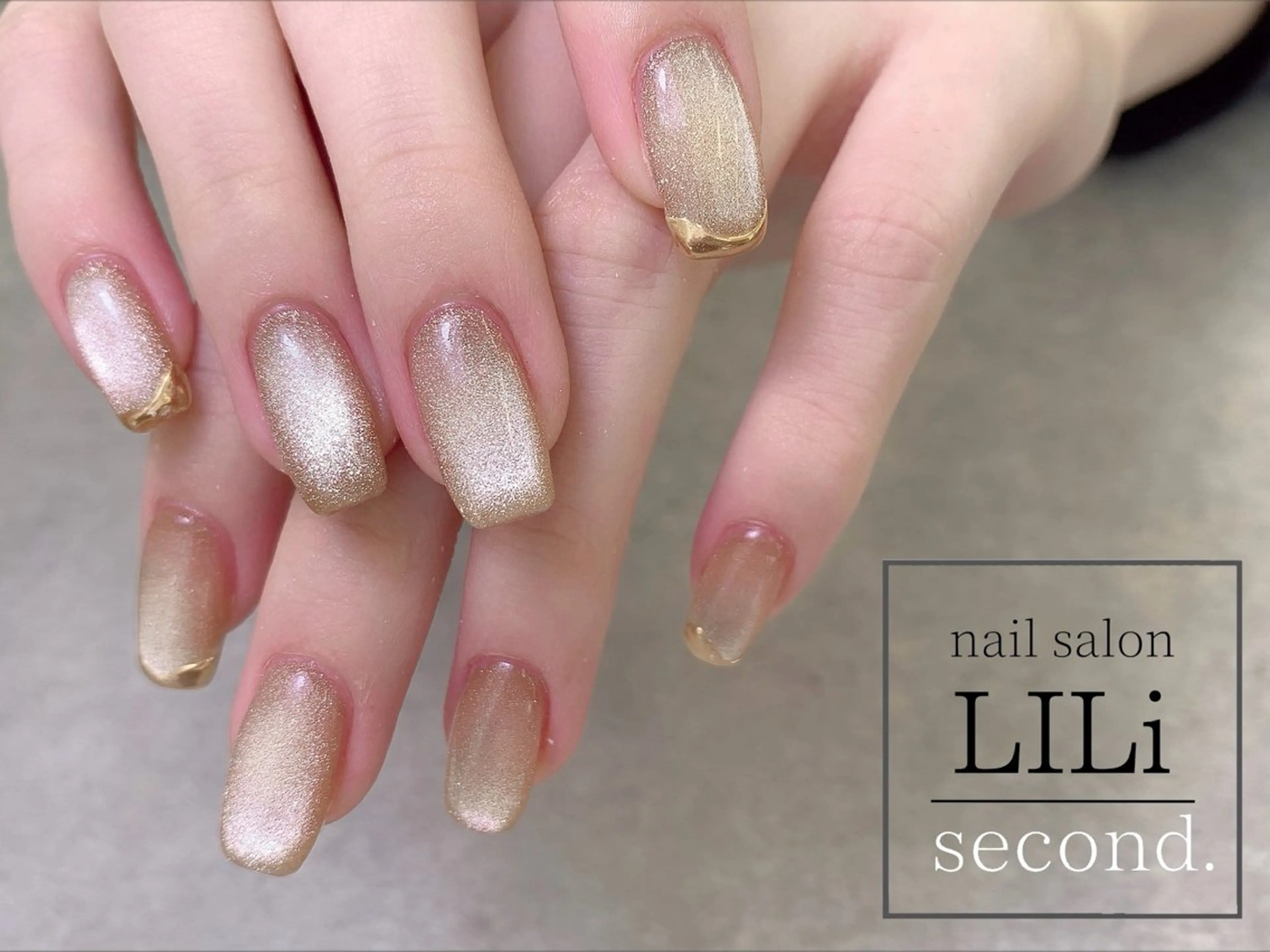 【オフあり】ハンド💅奥行マグネットorフラッシュ(シルキーマグネットあり☆2色までOK◎)の写真