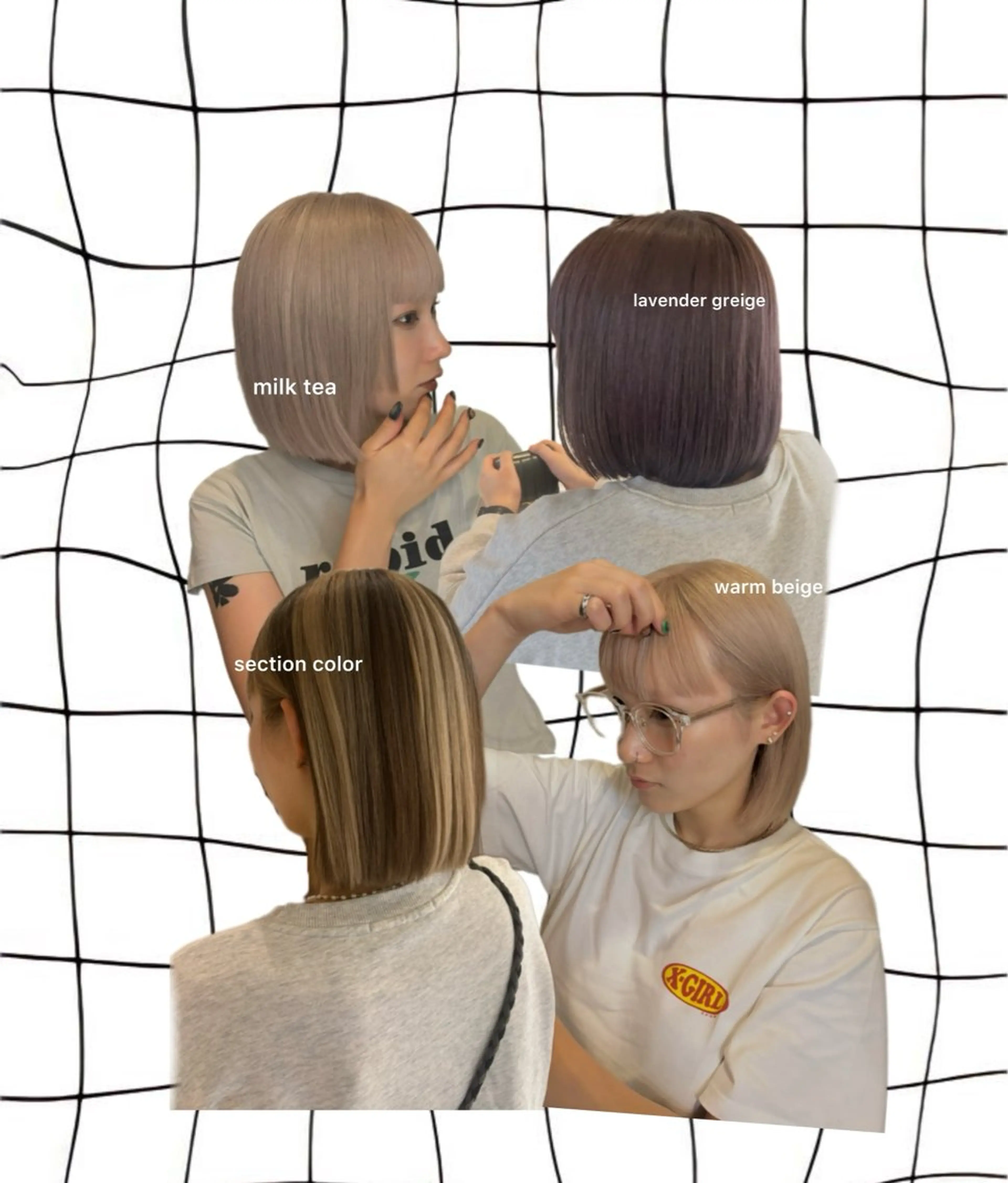 ショート ⭐️ダブルカラー⭐️ ｼｭﾝ⭐️のヘアスタイル