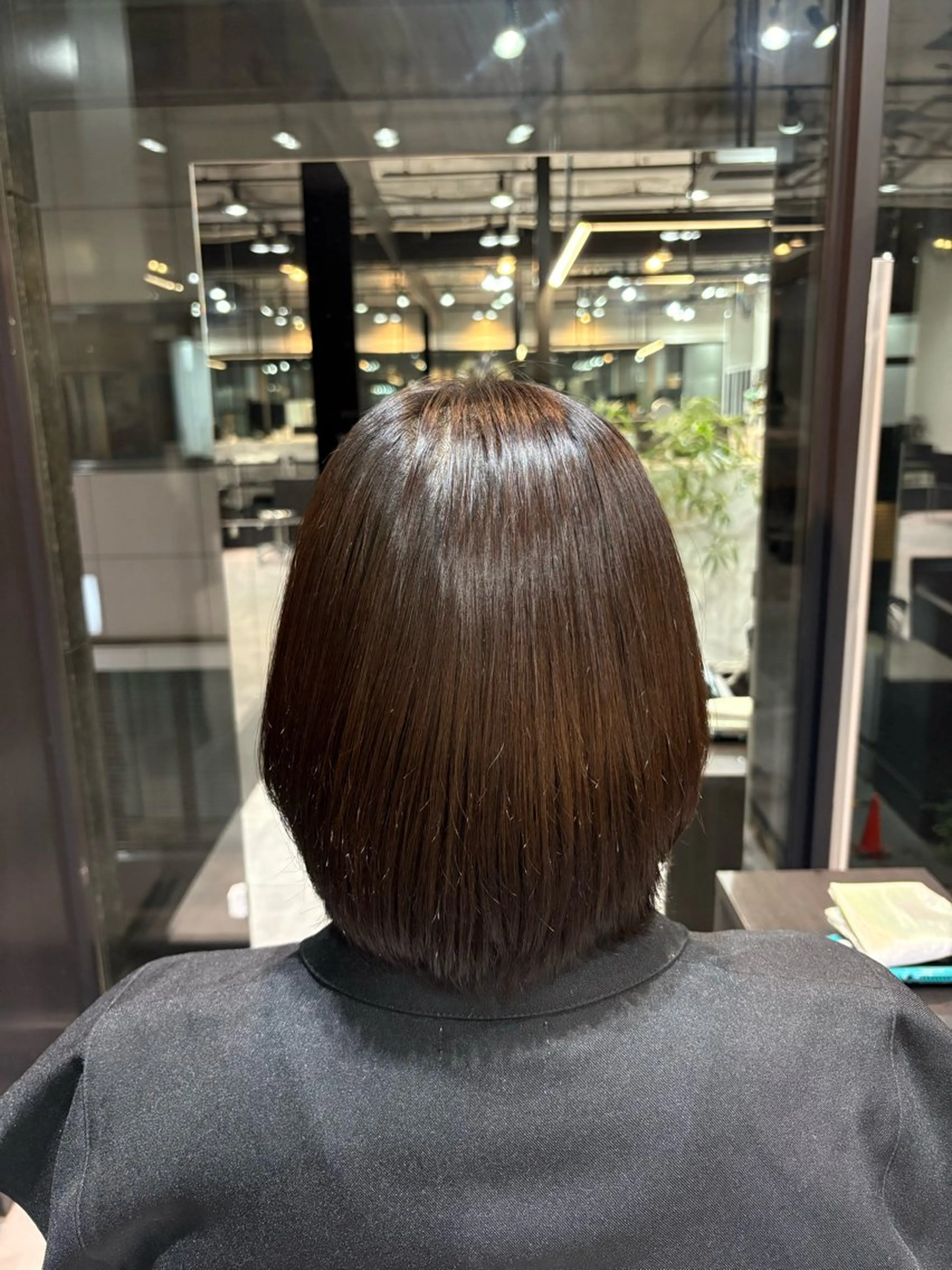 ショート 縮毛矯正 松永 桃佳のヘアスタイル