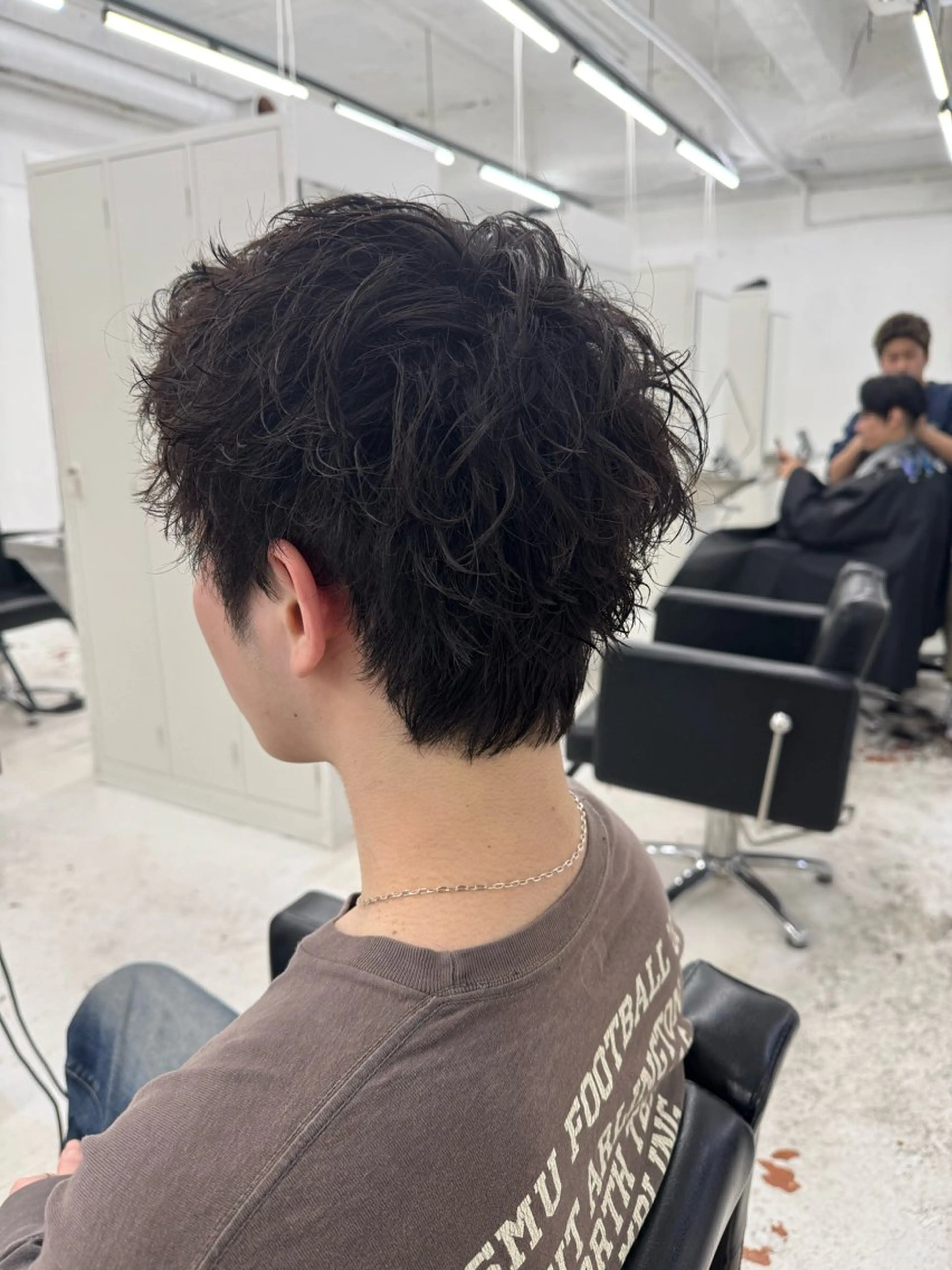 メンズ メンズパーマ スパイキーショート 柏メンズパーマ特化 蛯谷  晃裕のヘアスタイル