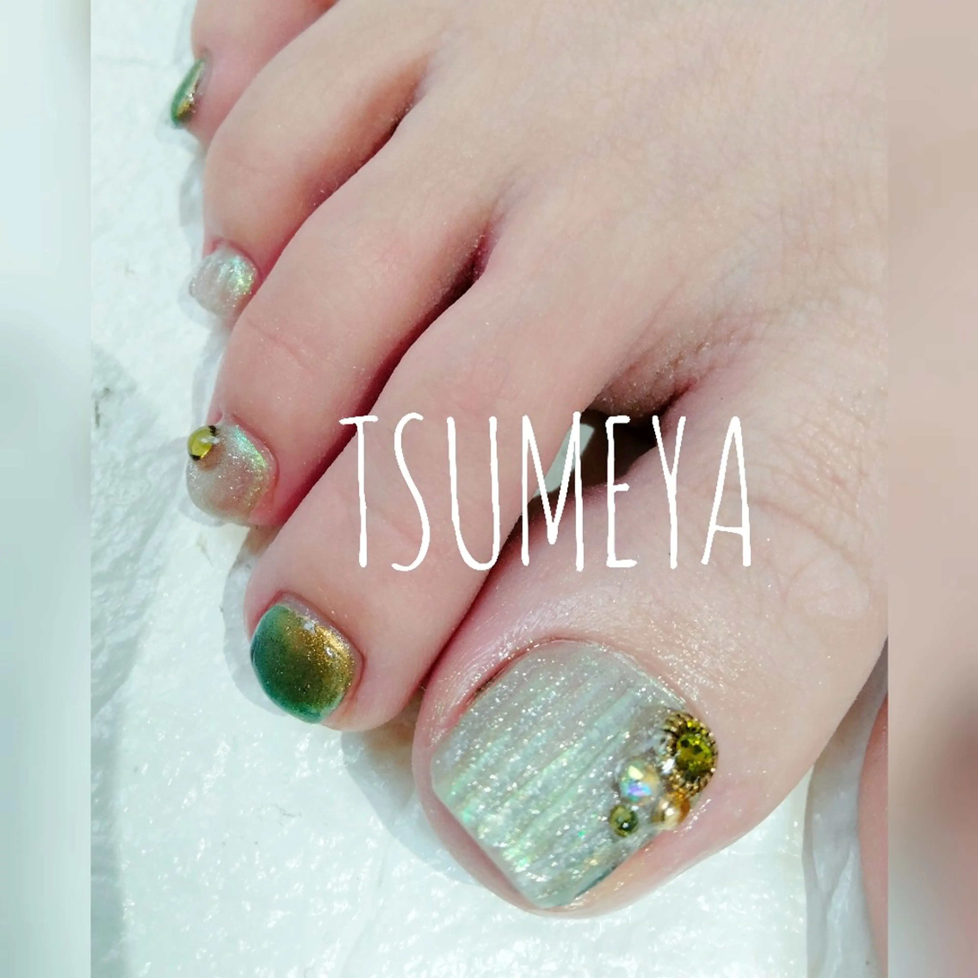 ネイル フットネイル _TSUMEYA _のネイルデザイン