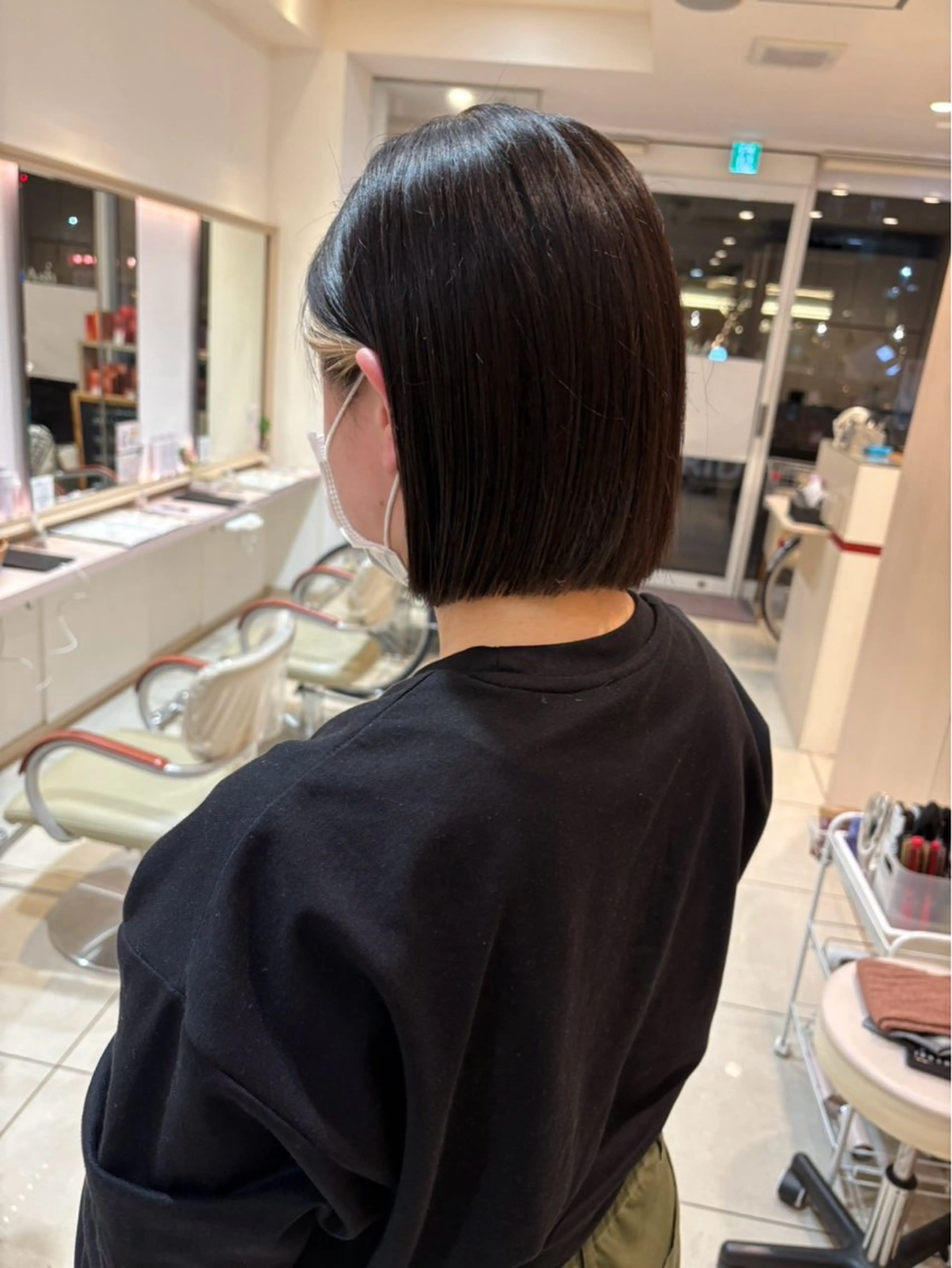 ミディアム カット ｟羽エクステ｠ スズキのヘアスタイル