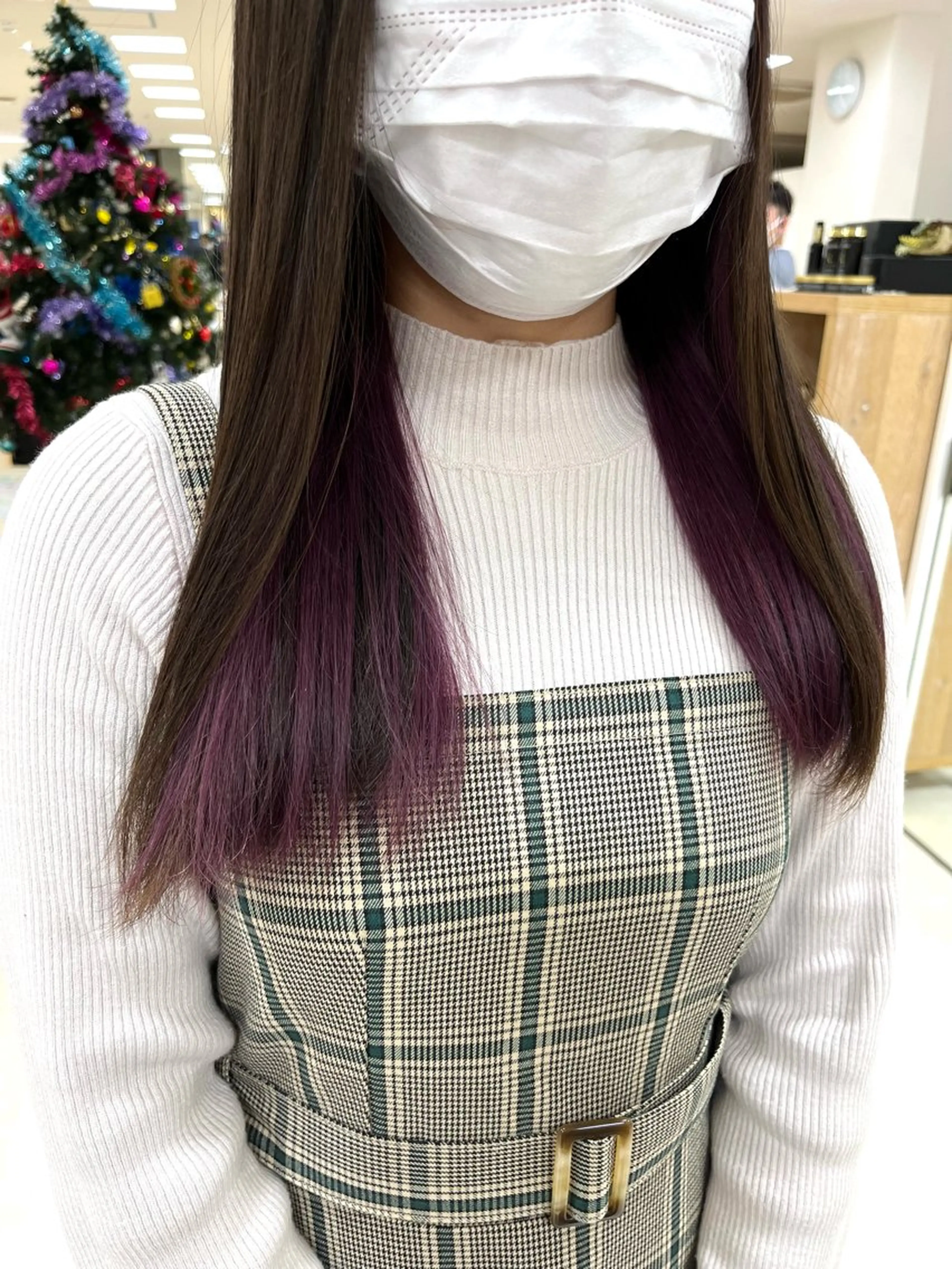 ロング カラー 髪質改善/縮毛矯正/ 暖色カラー💫のヘアスタイル