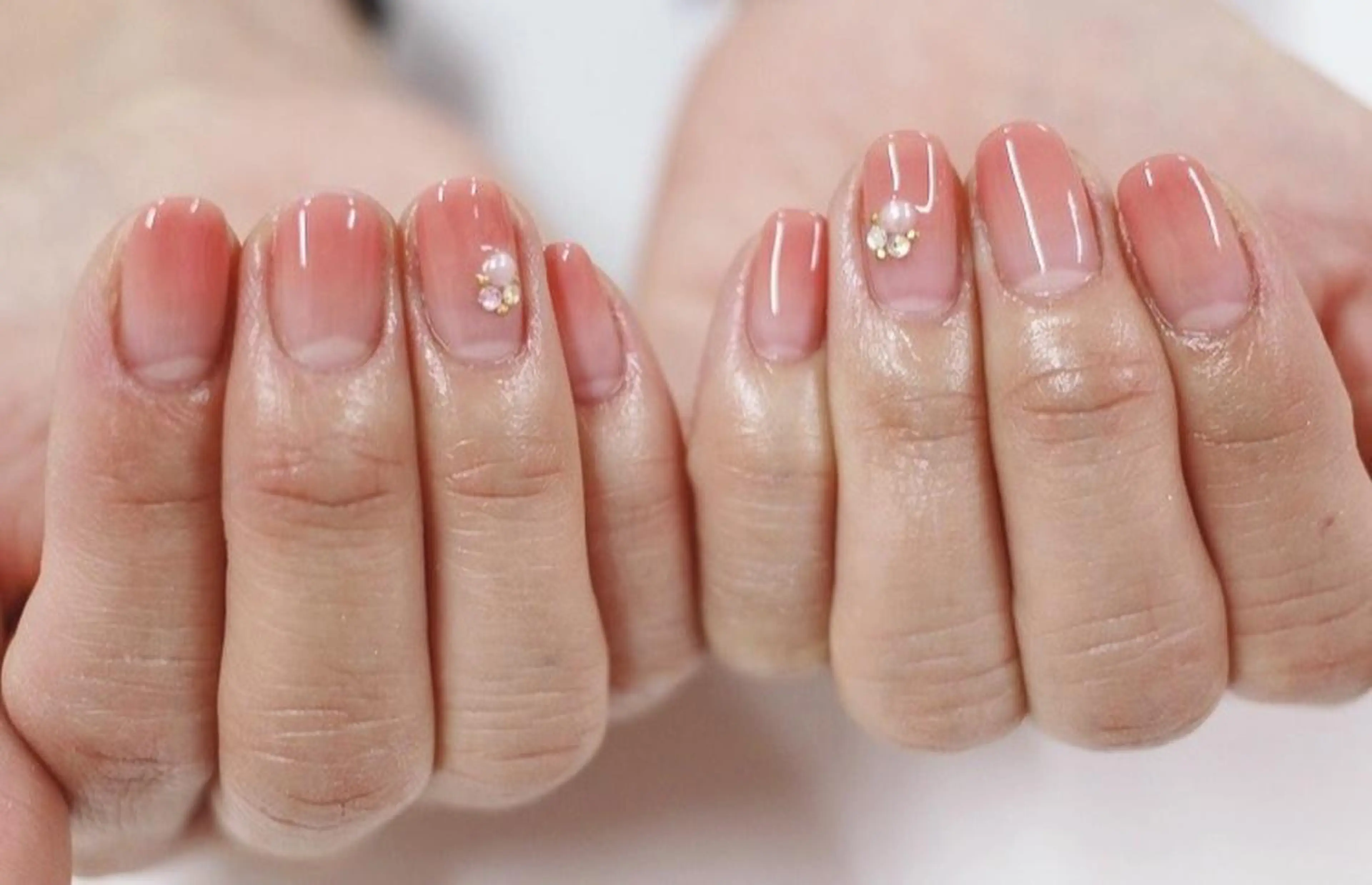 ネイル ハンドネイル MAI🤍表参道 韓国/マグネット🧸のネイルデザイン