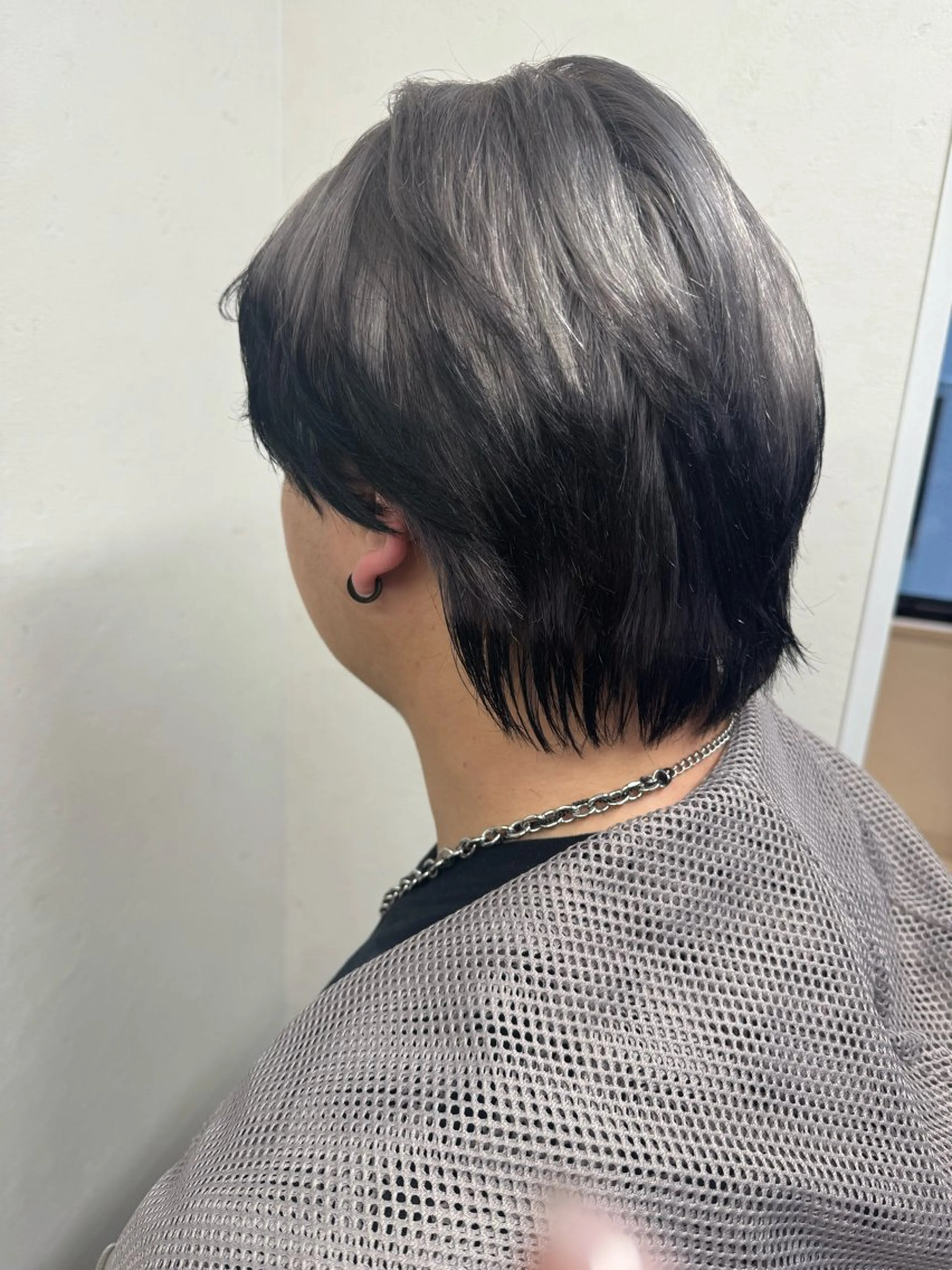 ショート カラー メンズ カット ヘアカラー パーマ/ハイトーン /吉田眞のヘアスタイル