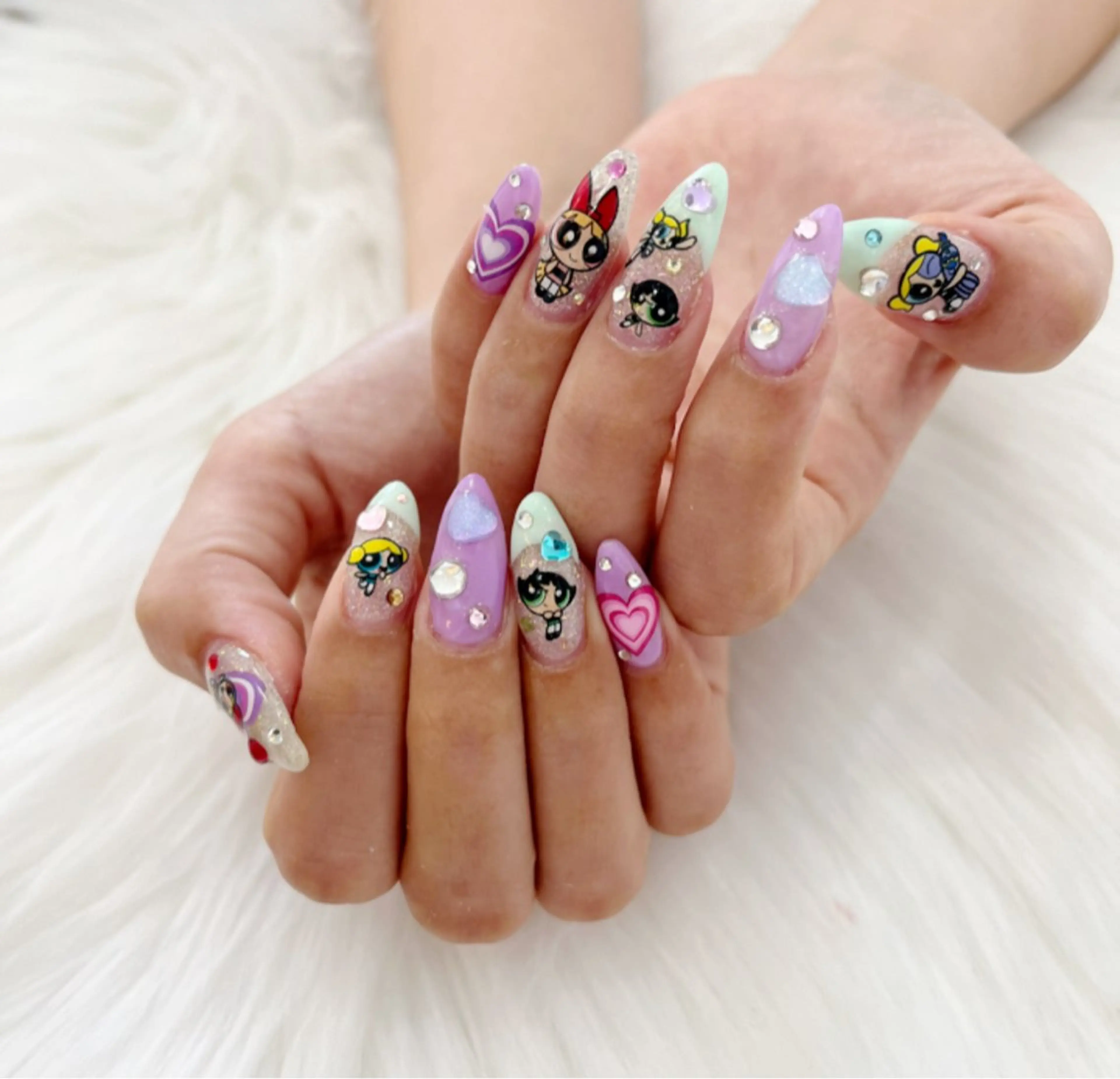 ネイル 長さ出し フットネイル ジェルネイル 韓国ネイル マグネットネイル #Amin nail salonのネイルデザイン