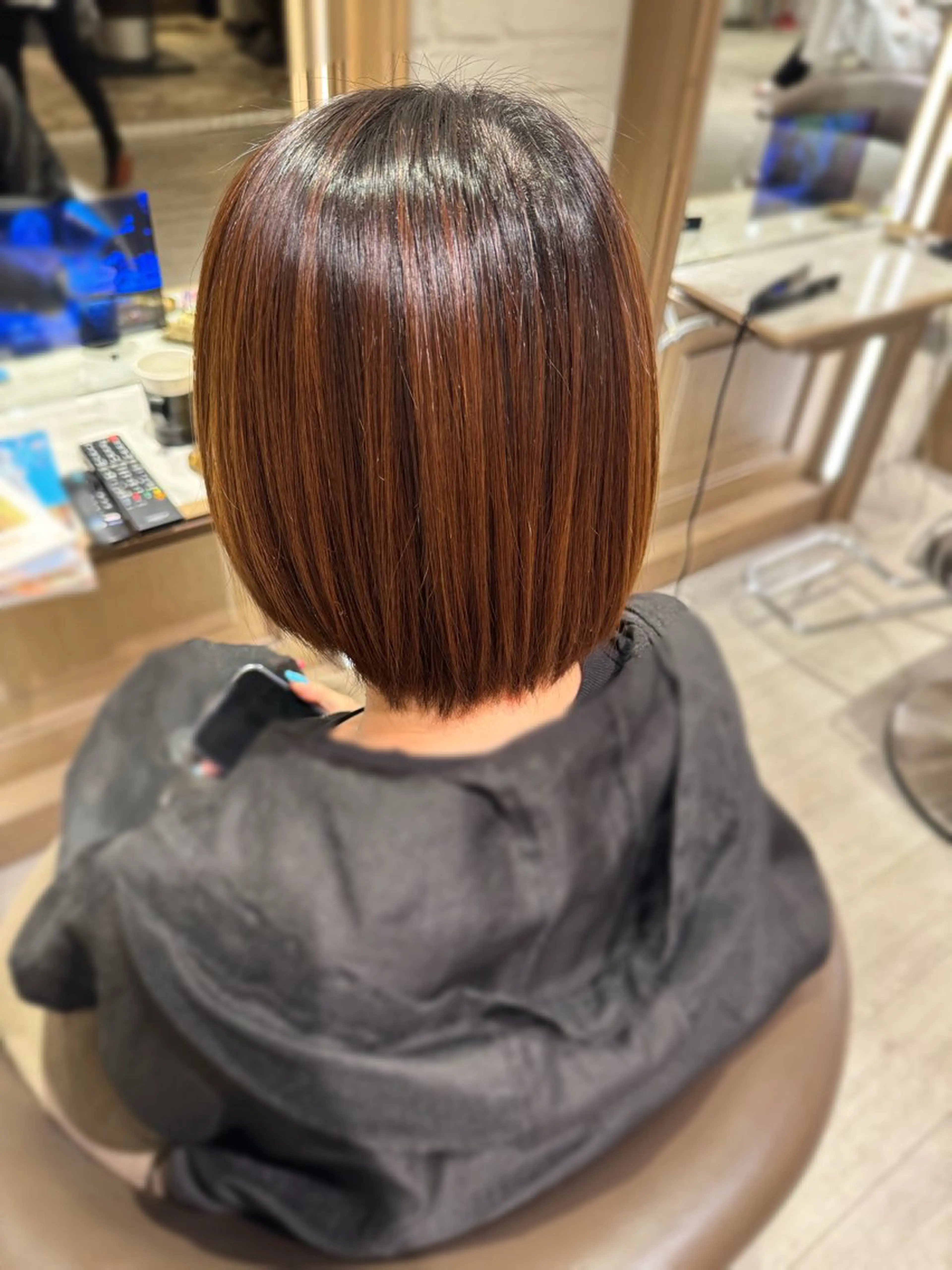 ショート 縮毛矯正 Cloe 堀江店所属・堀江美容室 千晶のヘアスタイル