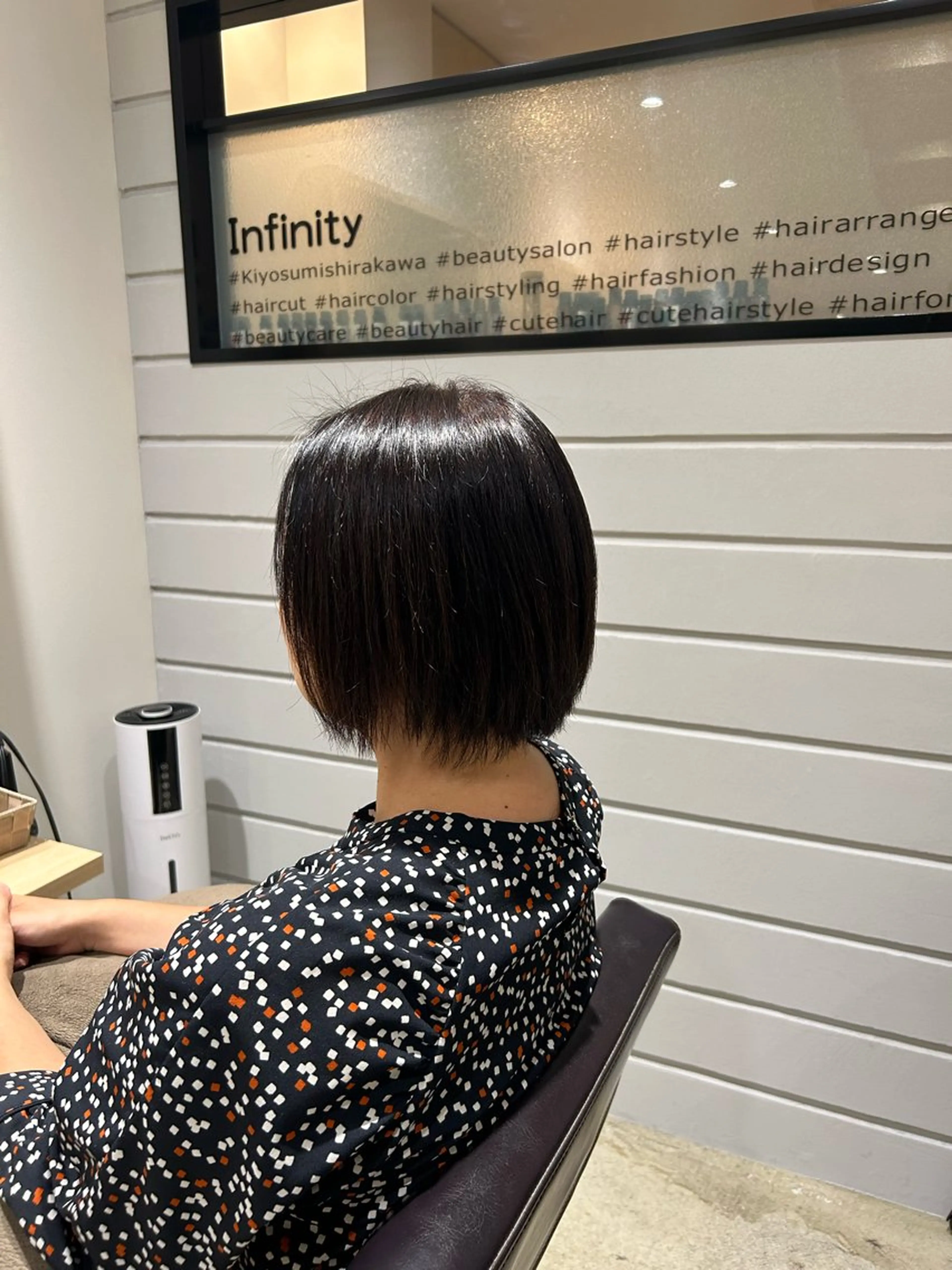 ショート カット 縮毛矯正 infinity所属・内田 航太のヘアスタイル