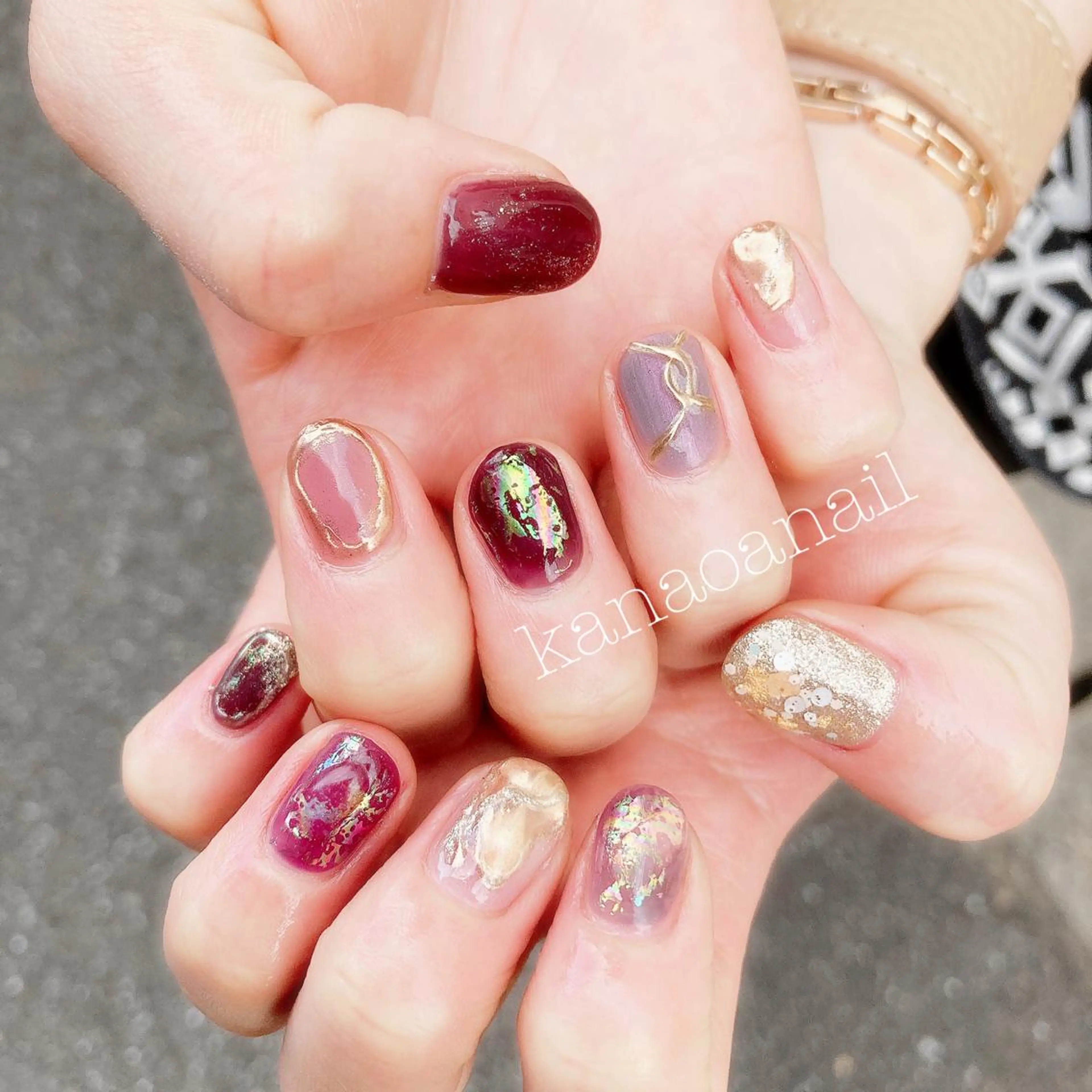 ネイル kanaoa nailのネイルデザイン