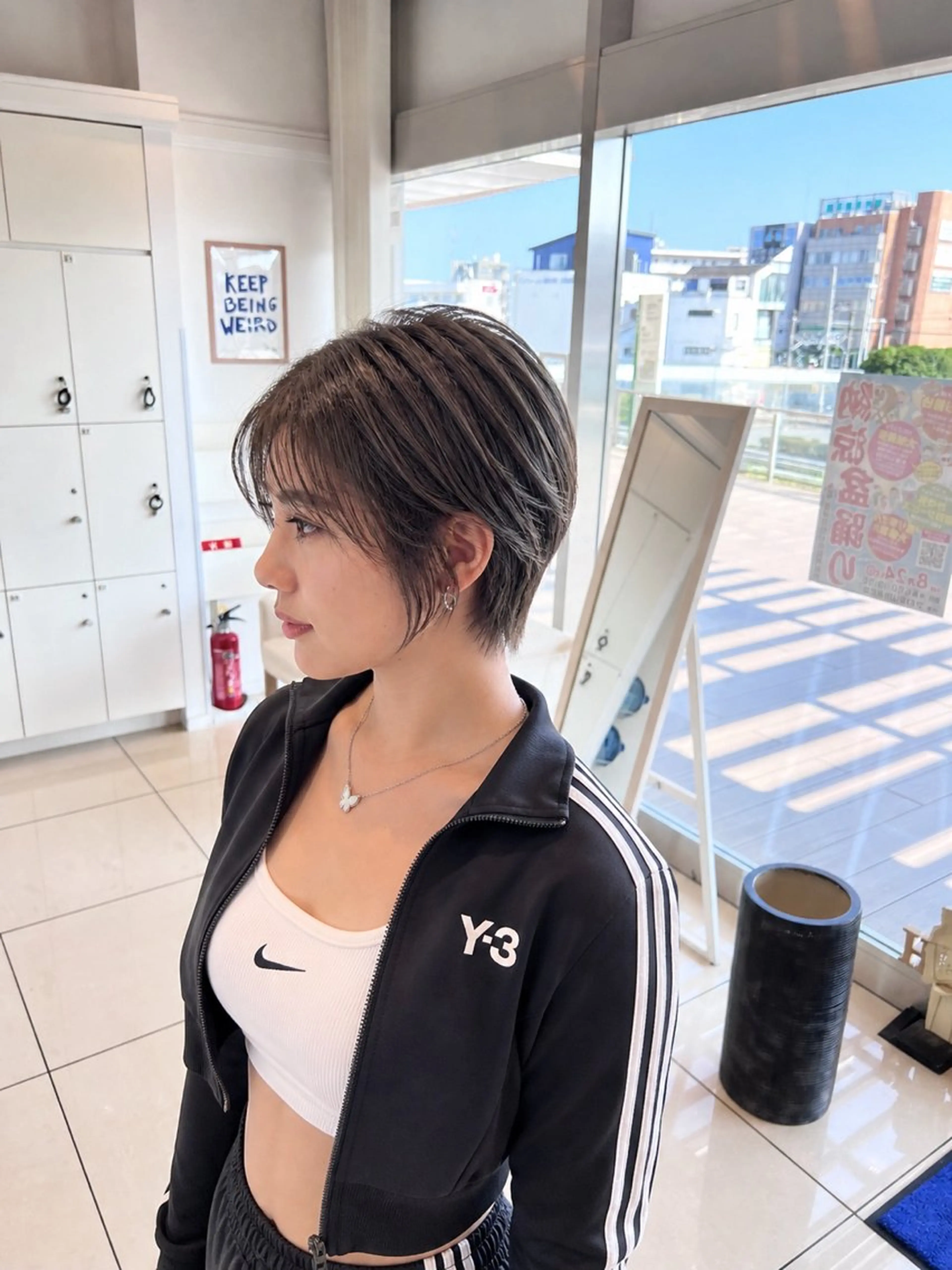 ショート カラー カット ヘアカラー トリートメント 金子 直樹のヘアスタイル