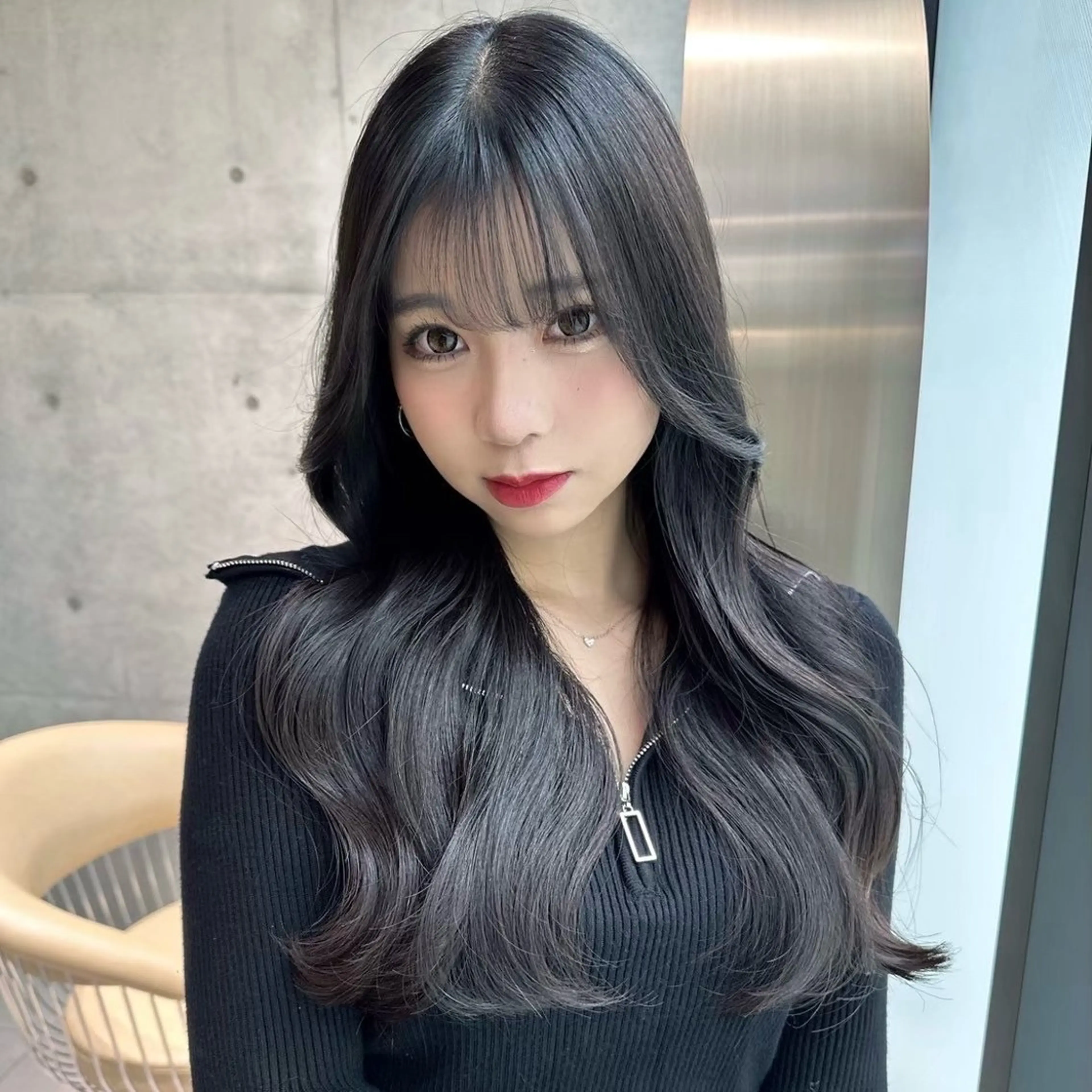 ロング カラー 透明感カラー/ りおのヘアスタイル