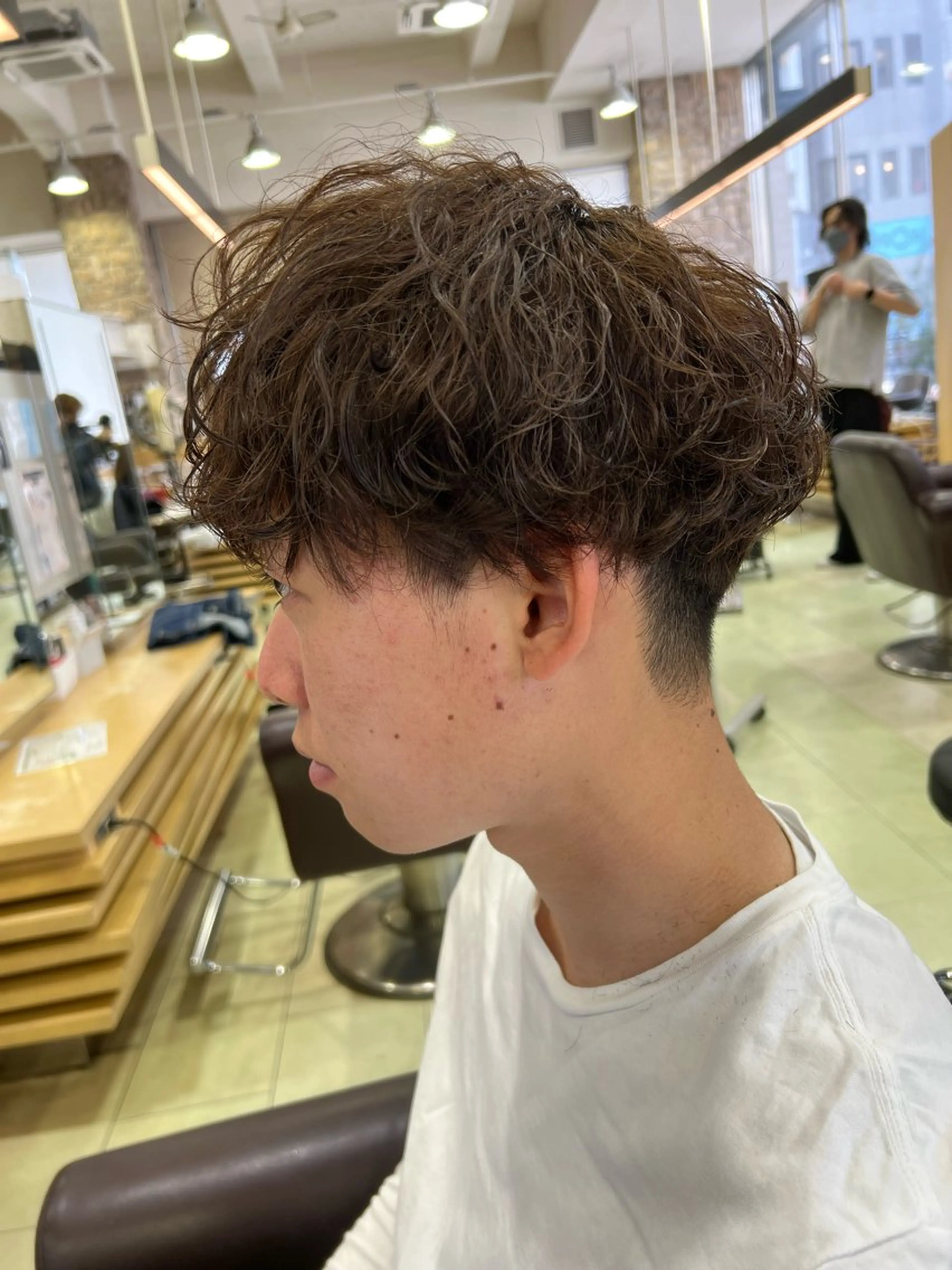 パーマ メンズ メンズパーマ カット パーマ トリートメント メンズカット松戸/韓 国/メンズパーマ航太のヘアスタイル