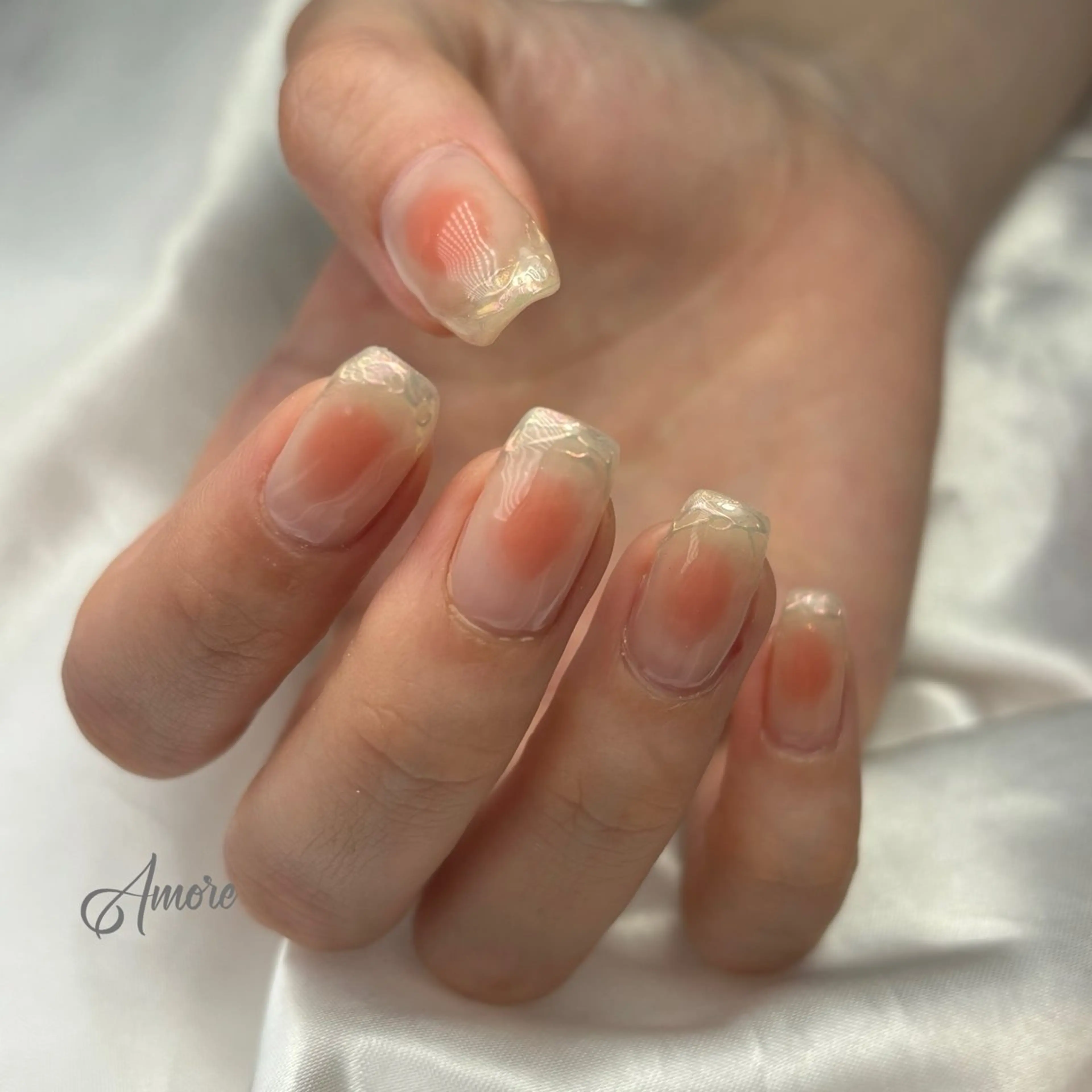 ネイル ジェルネイル キラキラネイル 韓国ネイル マグネットネイル パラジェル You kyehwaのネイルデザイン