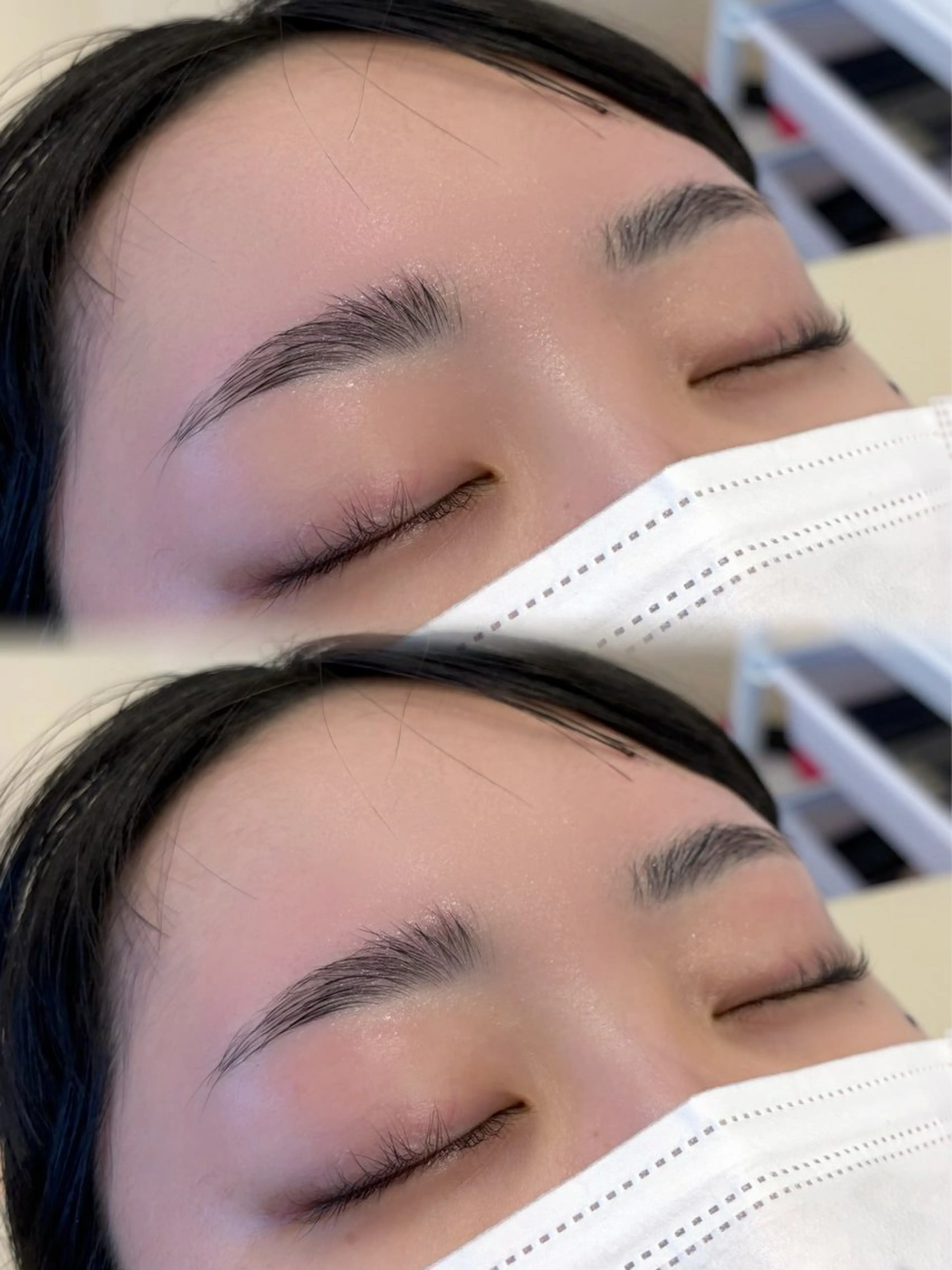 アイブロウ ワックス脱毛 眉カット 中川 愛琉の眉毛・アイブロウイメージ
