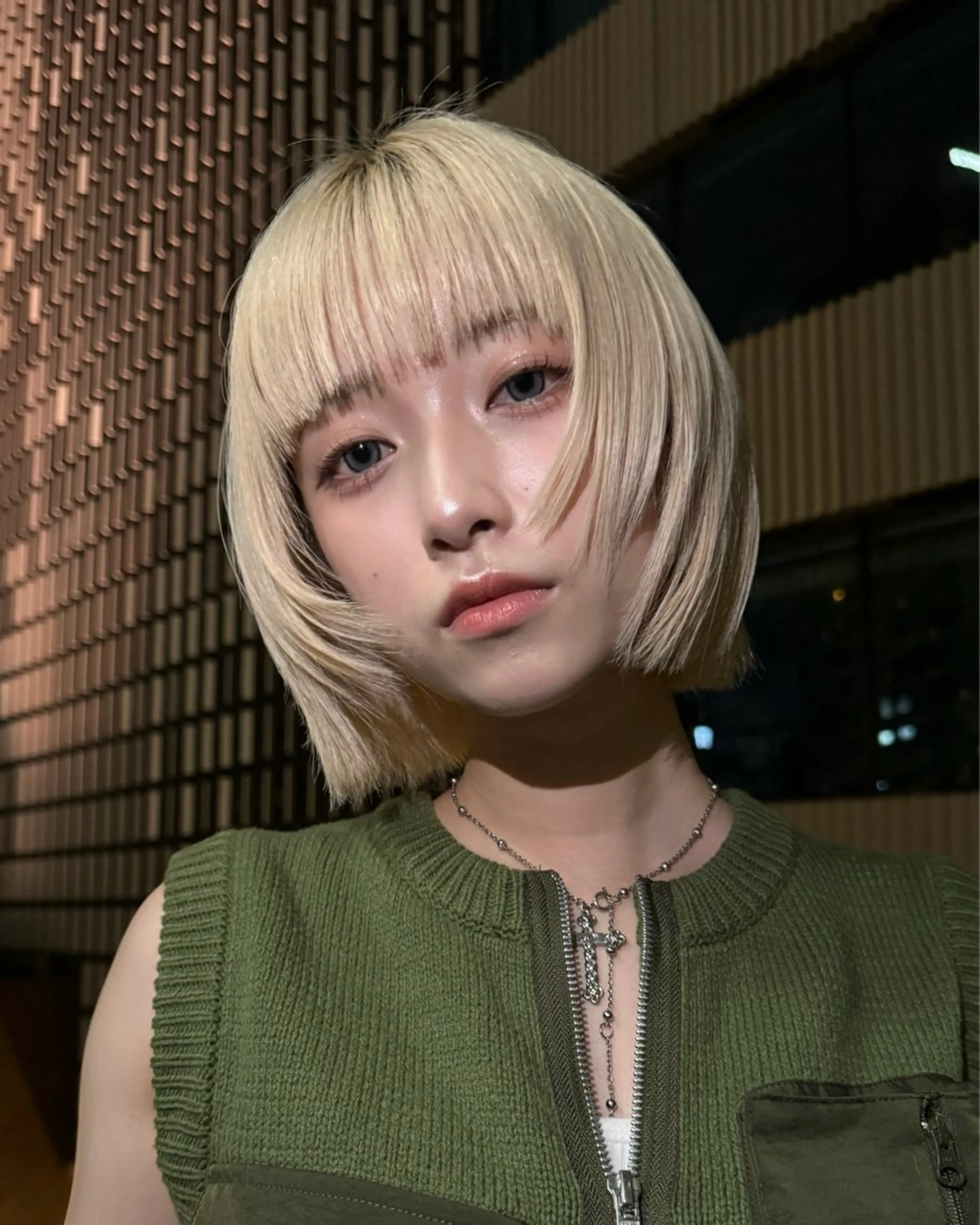 bob layer cut ➕プルミエールtreatmentの写真