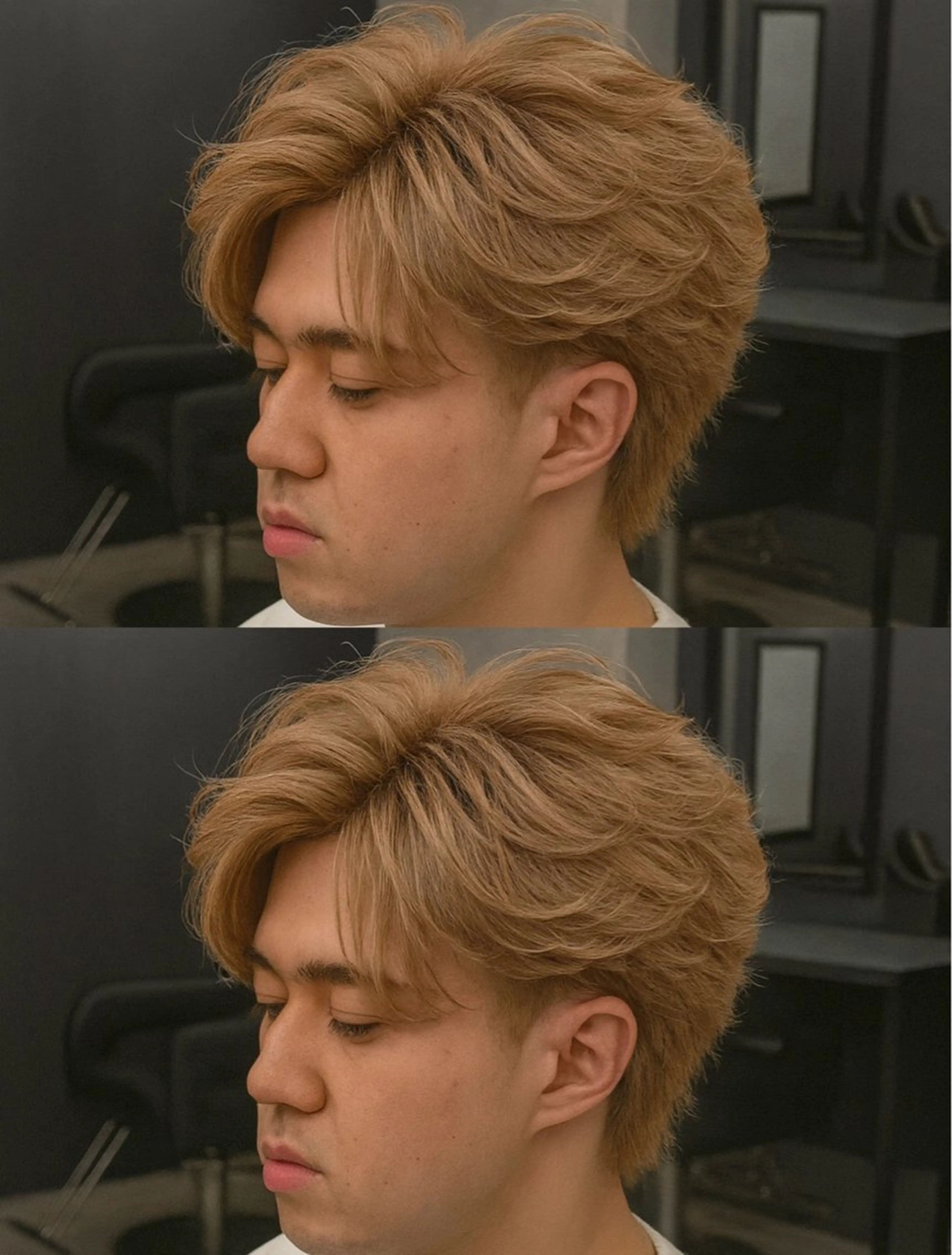 ミディアム カラー ヘアアレンジ メンズ ミディアムパーマ メンズパーマ メンズツイストパーマ 波巻きパーマ ツイストパーマ カット トリートメント 🔥ニュアンス フェザー小林海斗🔥のヘアスタイル