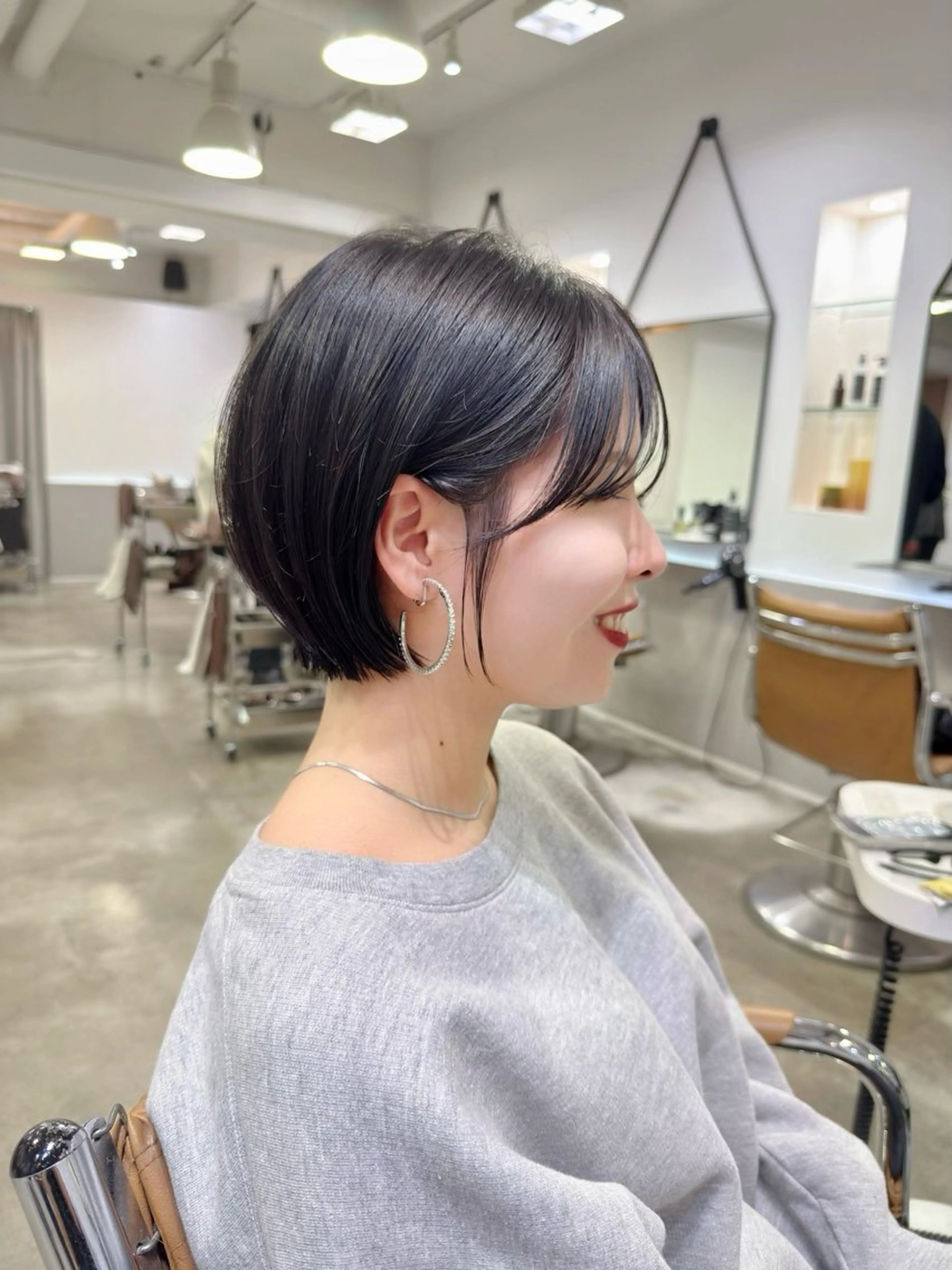 ショート カット トリートメント 似合わせ♡レイヤー/ 暖色艶カラー/moeのヘアスタイル