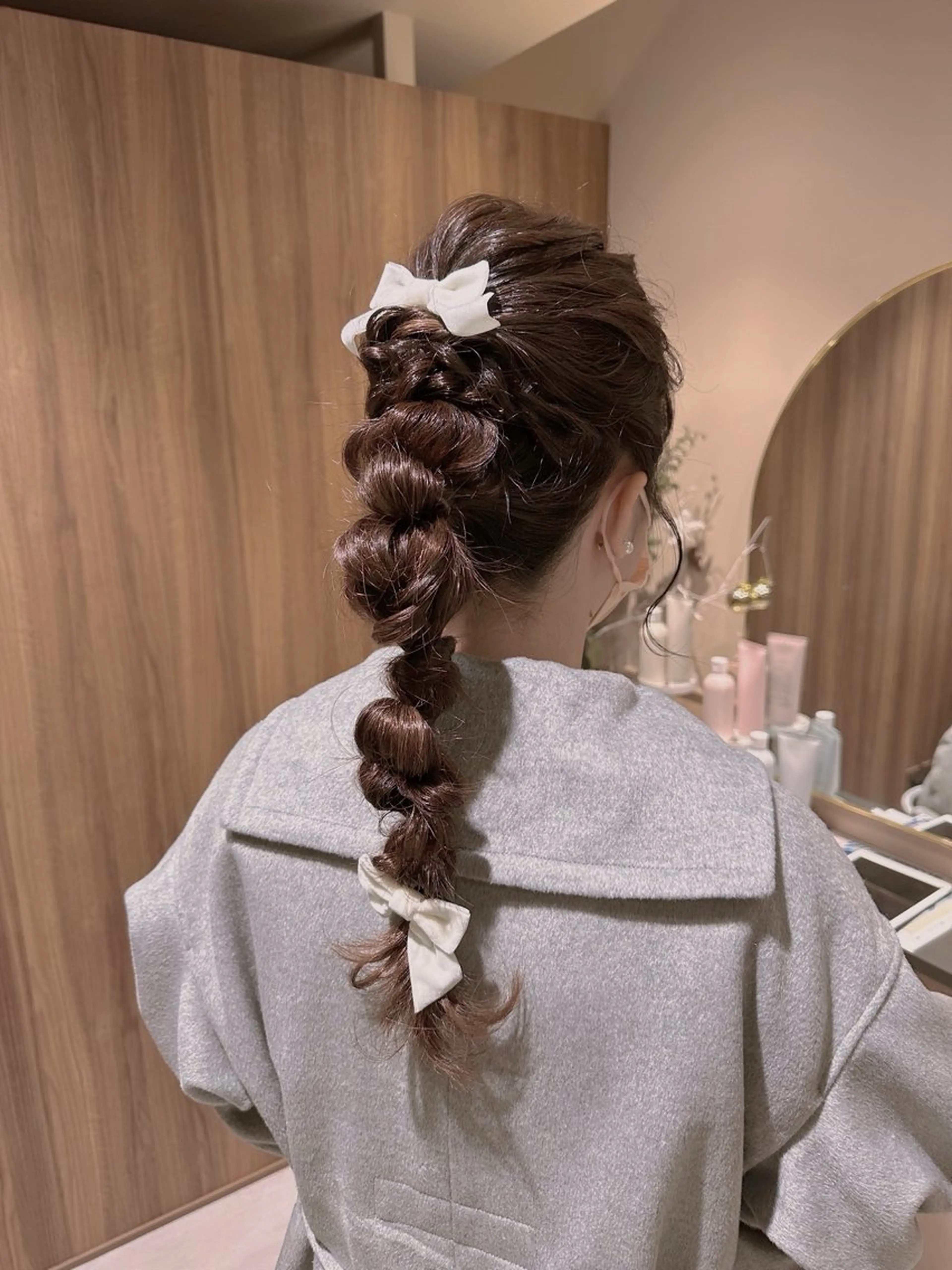 【10月19日限定】ヘアセット✨ブライダルヘアアレンジ🩵の写真