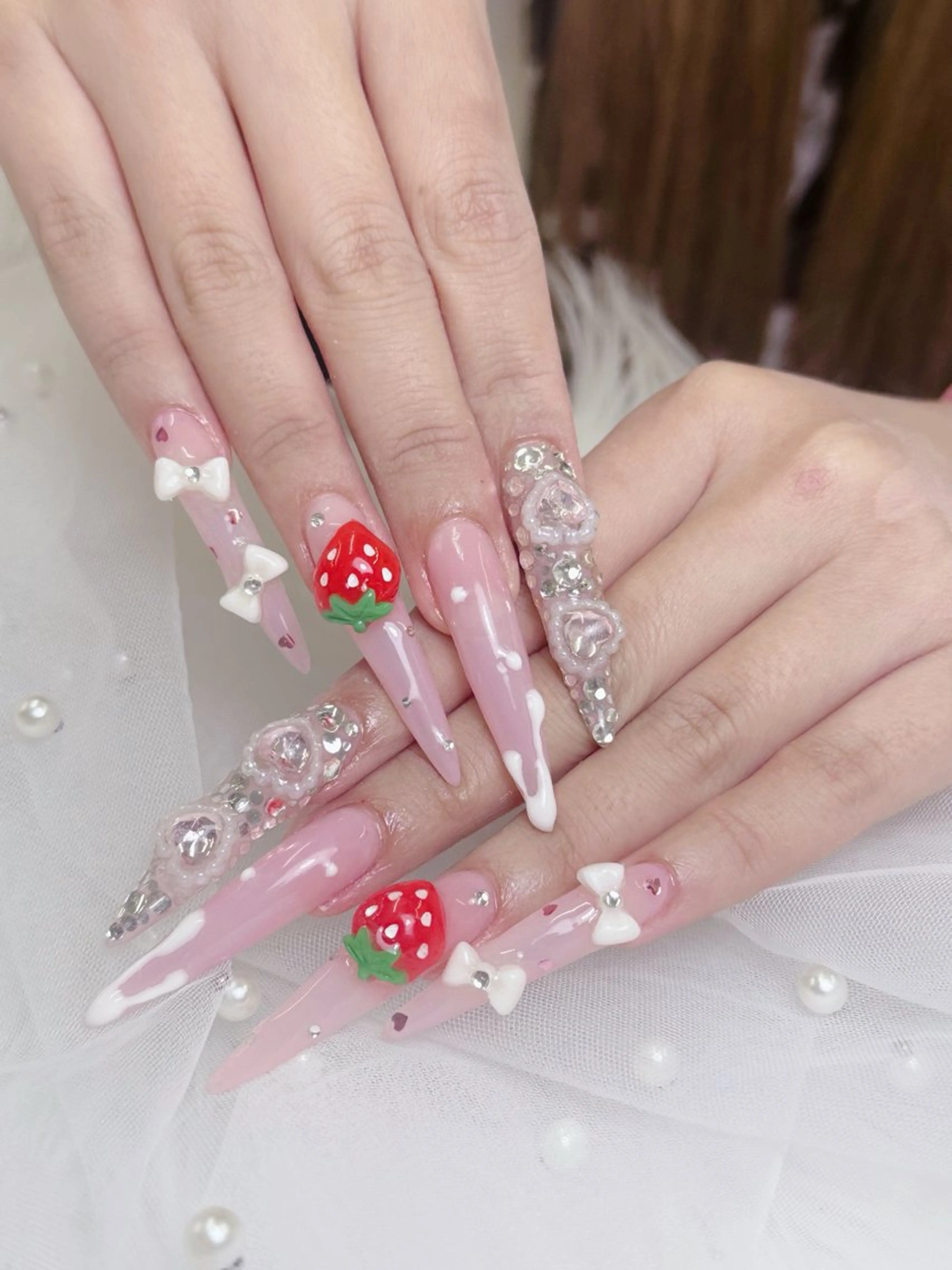 ネイル lucky nail 歌舞伎町のネイルデザイン