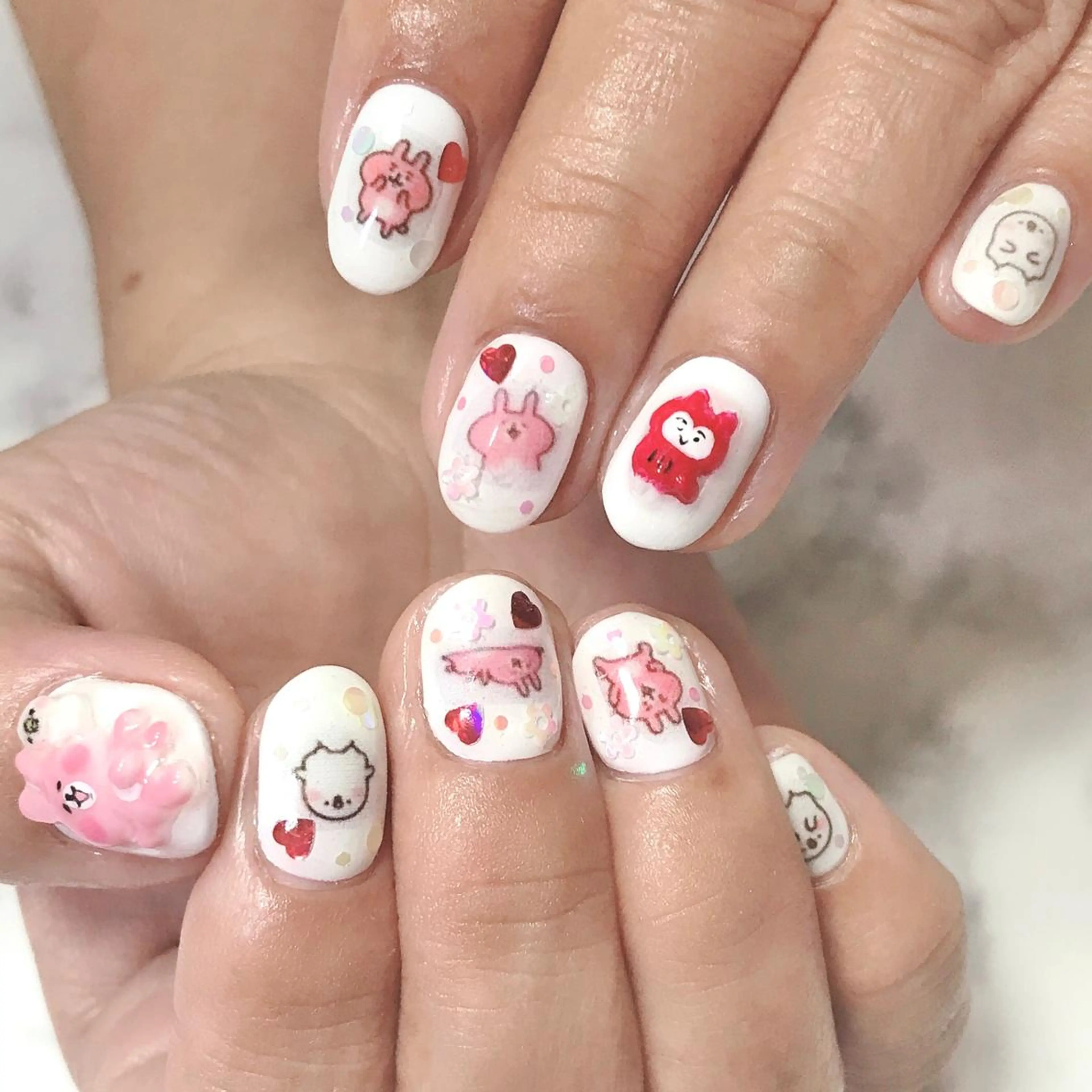 ネイル ワンカラーネイル ステラ marikominoのネイルデザイン