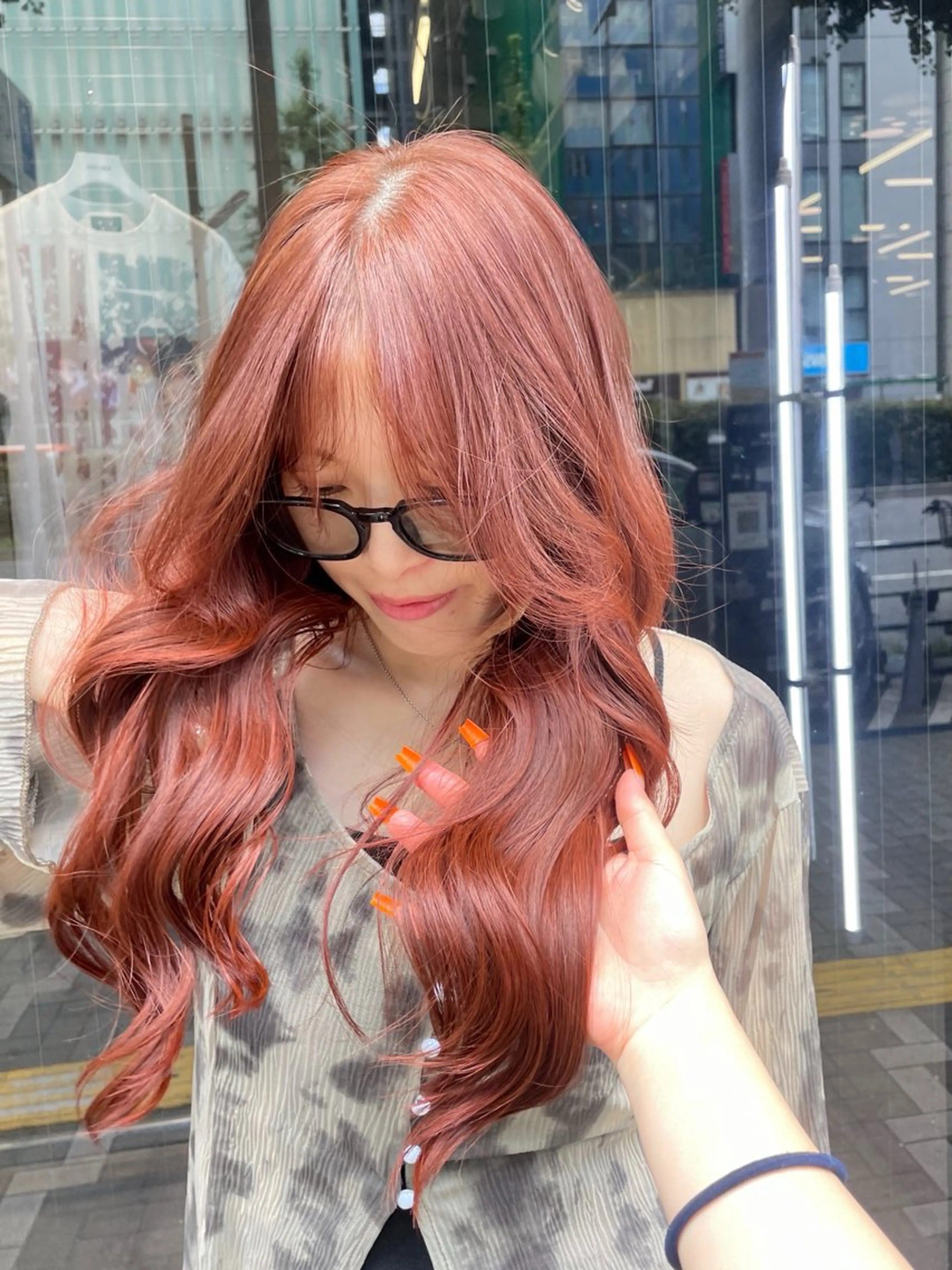 【ブリーチなし】🫧ダブルカラー+カット+プレミアムトリートメントの写真