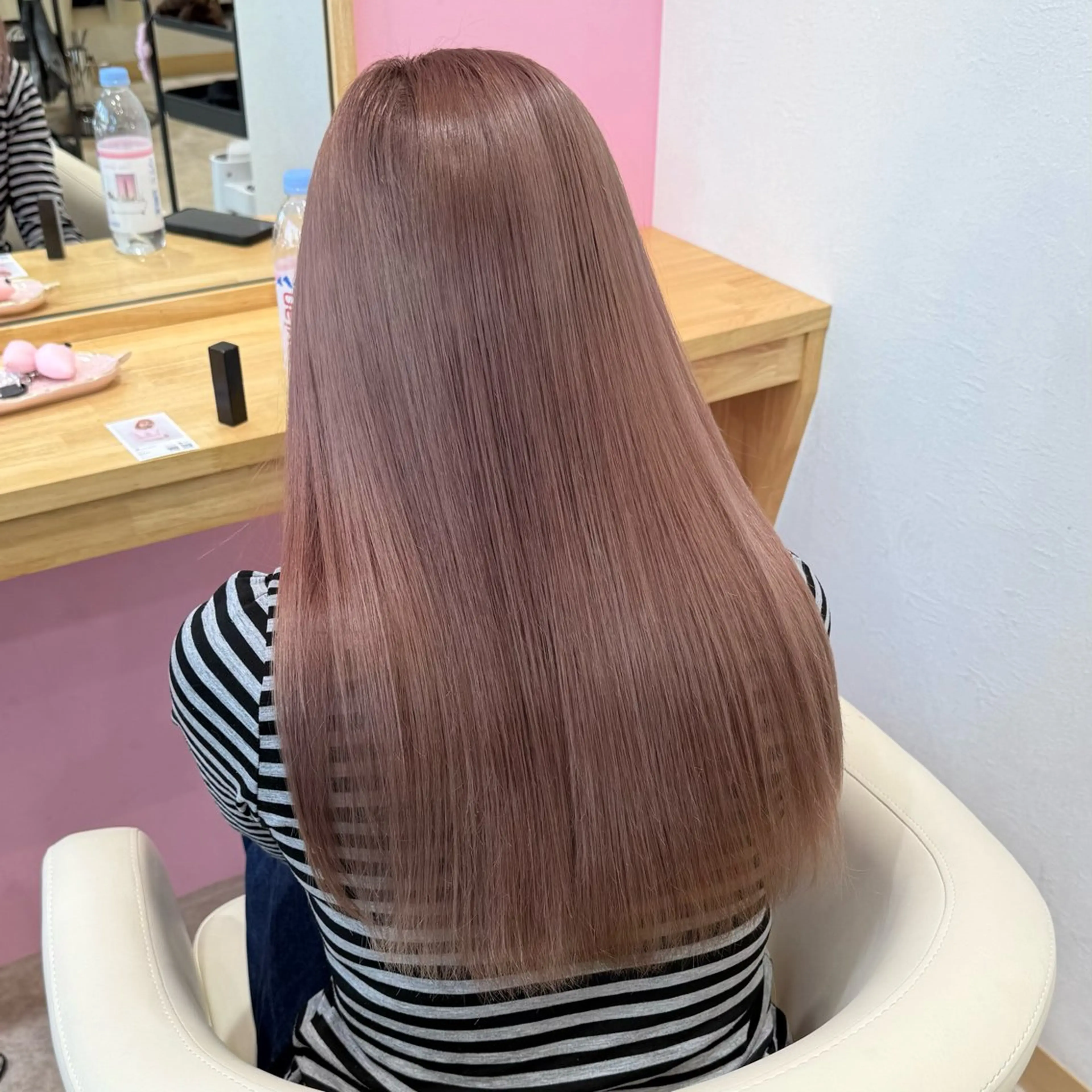 ロング カラー カット ヘアカラー トリートメント 柔らかいcolor ￤韓国￤🩰マユ🩰のヘアスタイル