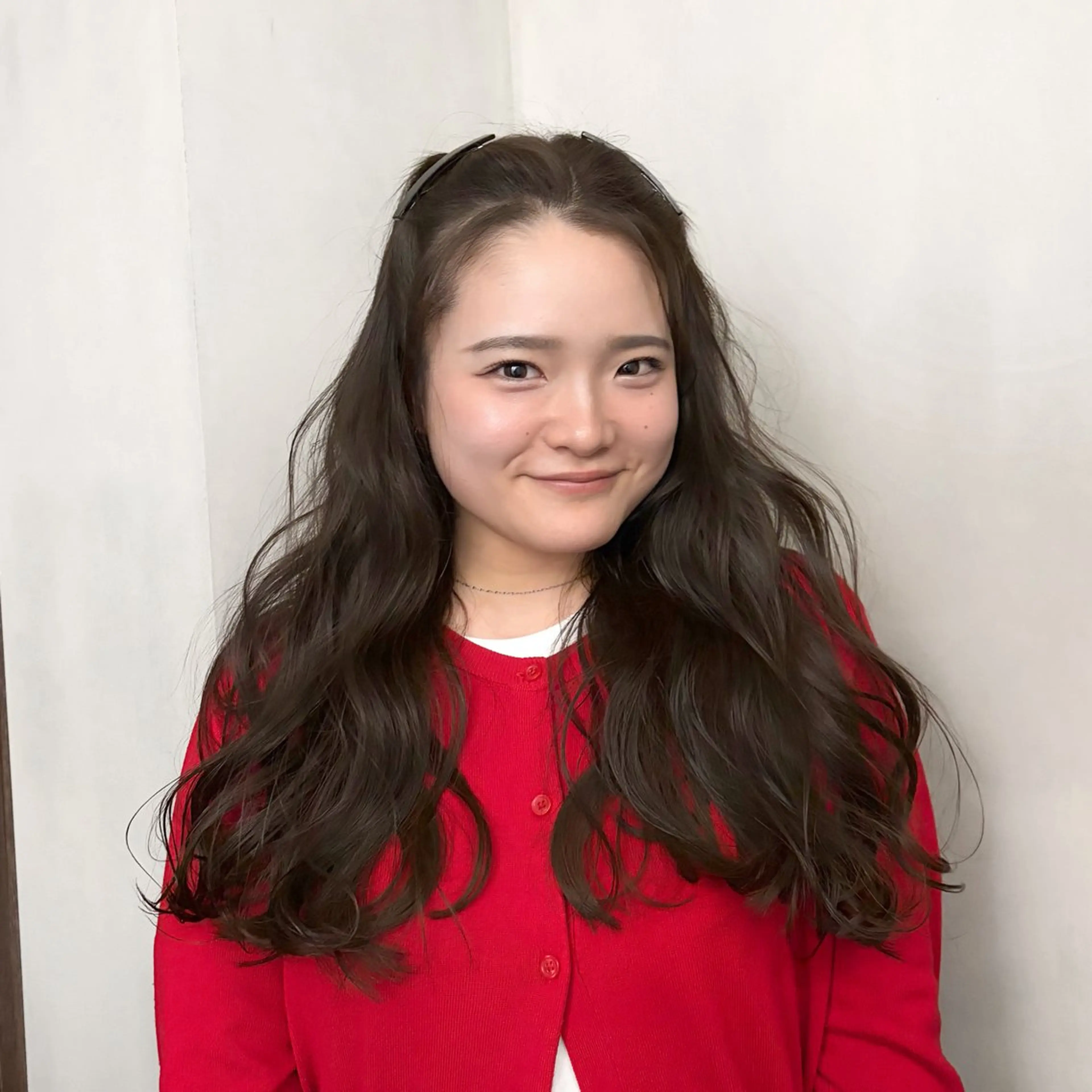 ロング ヘアカラー レイヤー/透明感 カラー/ホノカのヘアスタイル