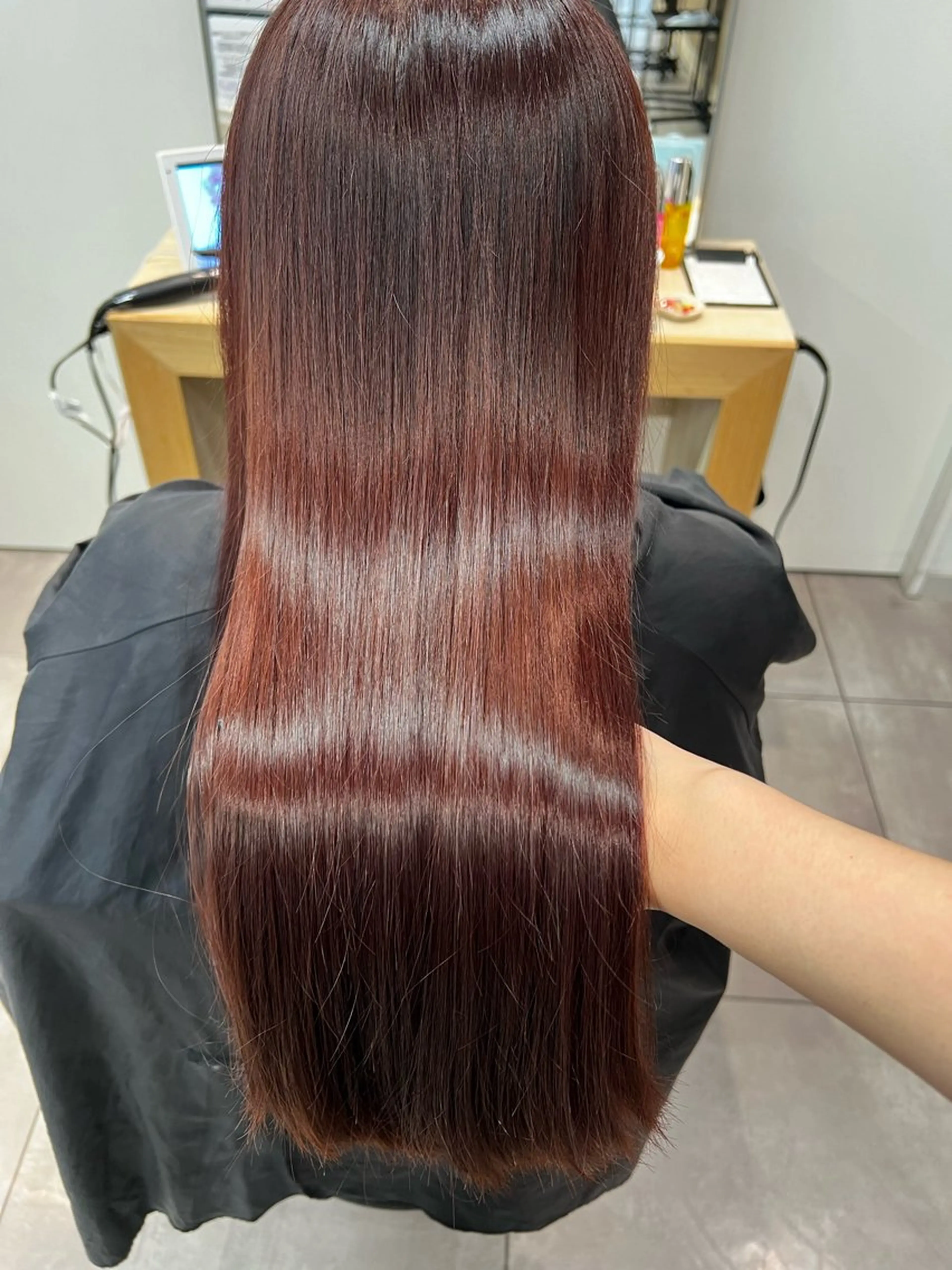 【ミニモ限定🌟】カット&ナノケアカラー&保湿トリートメント&コテ巻き無料の写真