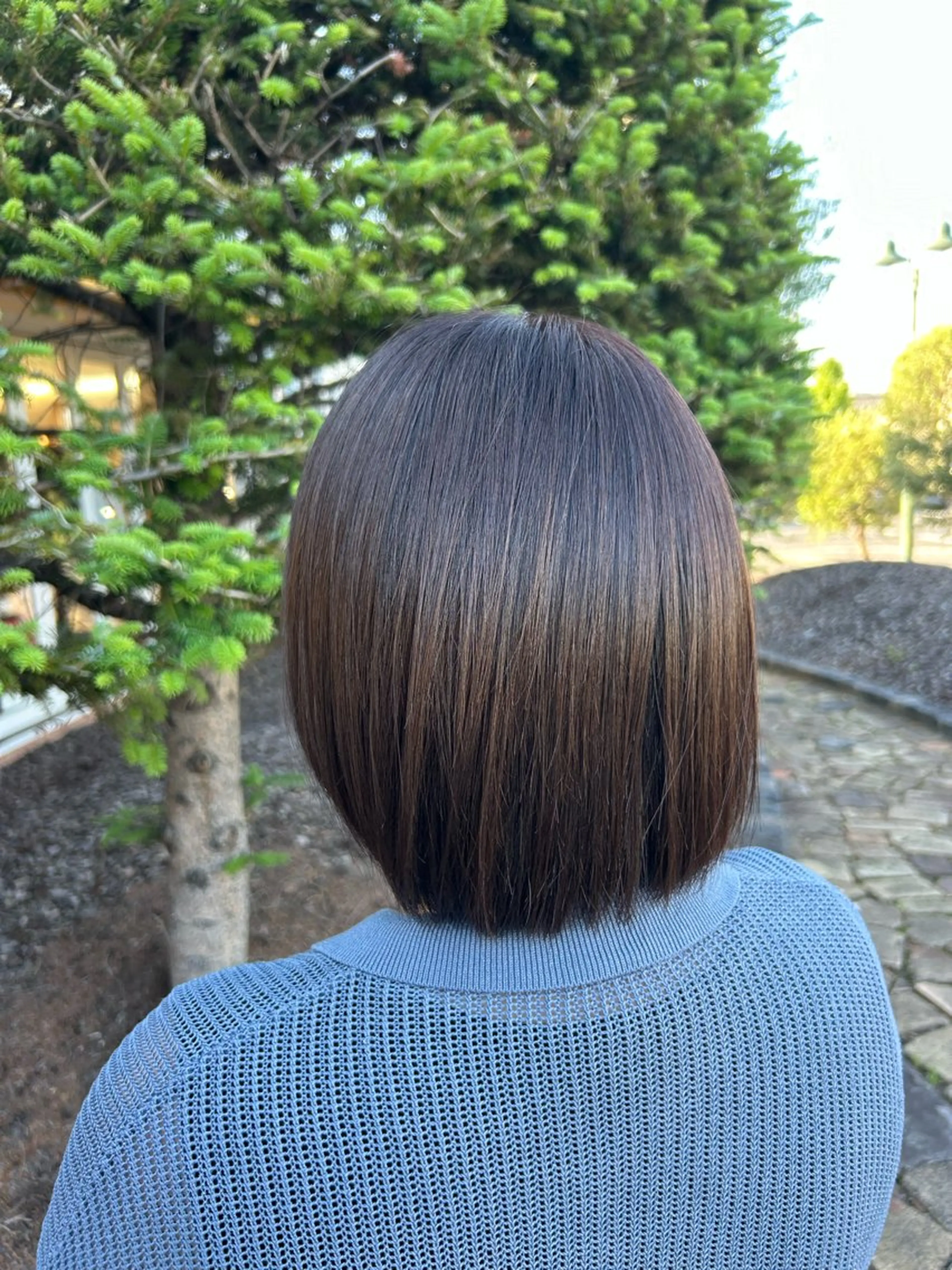 ミディアム ボブ カット ヘアルームflat・ Rena🌼ྀིのヘアスタイル